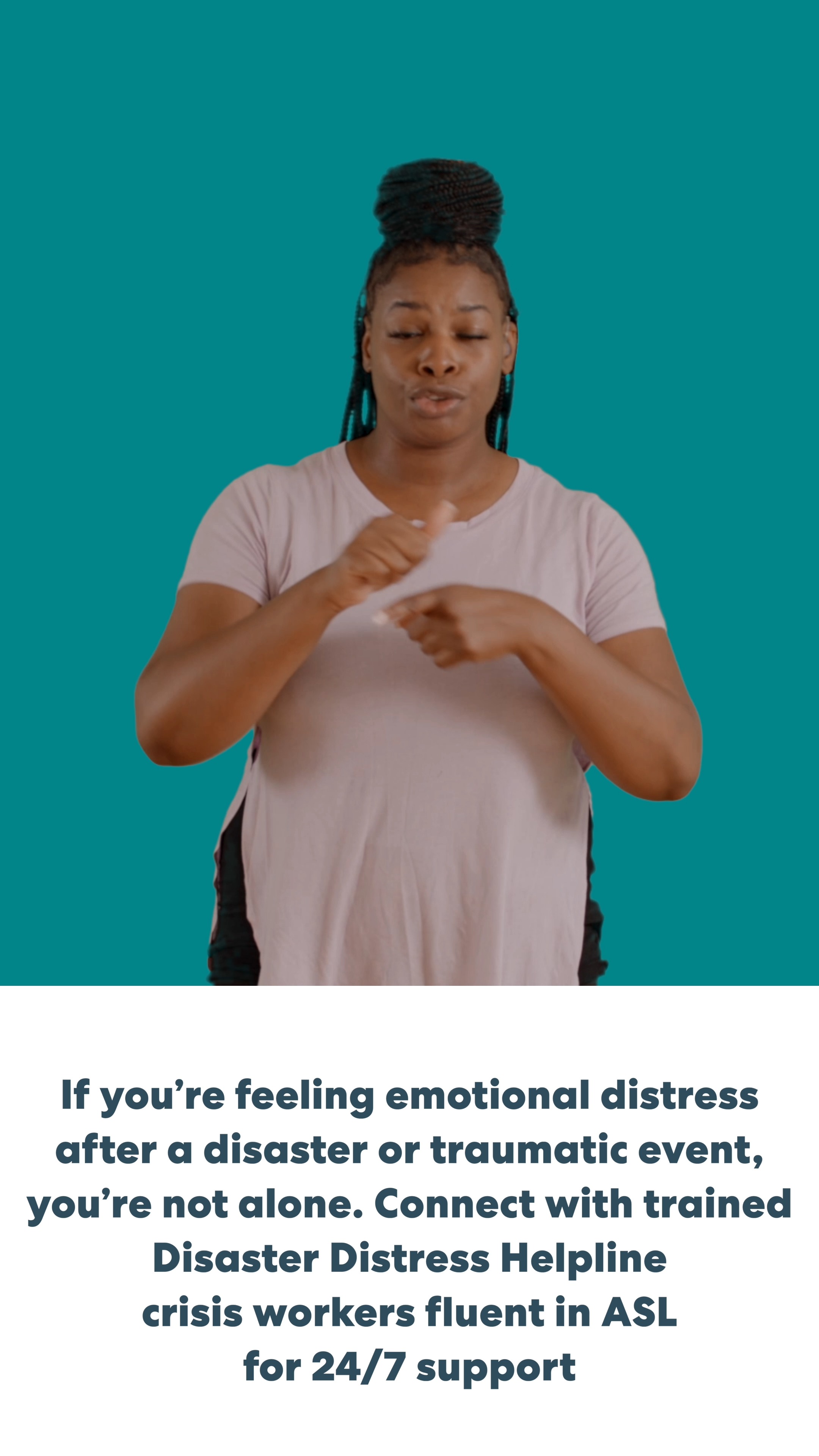 After a disaster, you may be at risk for emotional distress. Warning ...