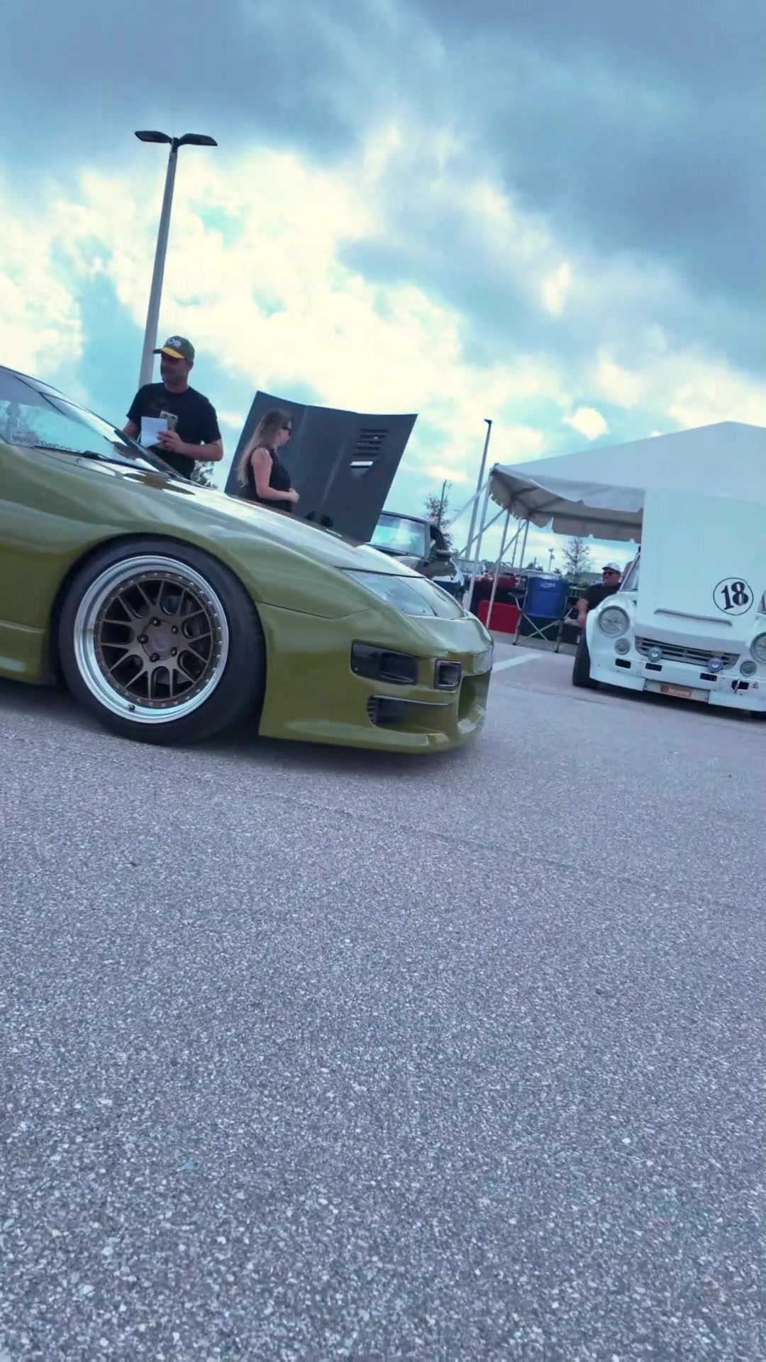 Check out this single turbo V8 swapped Nissan 300ZX full-blown