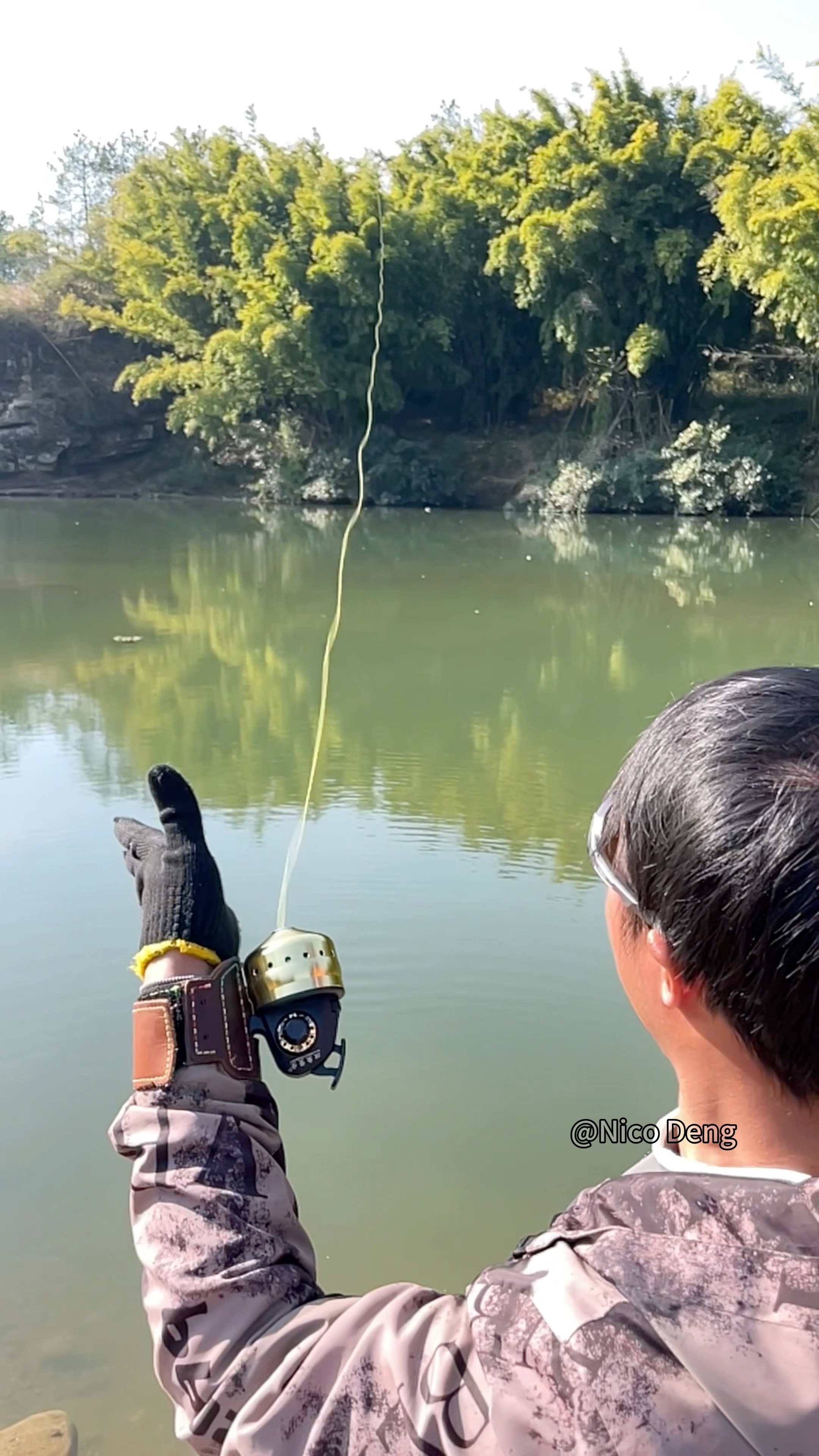 Have you ever seen this amazing way of fishing?#outdoors #fishing ...
