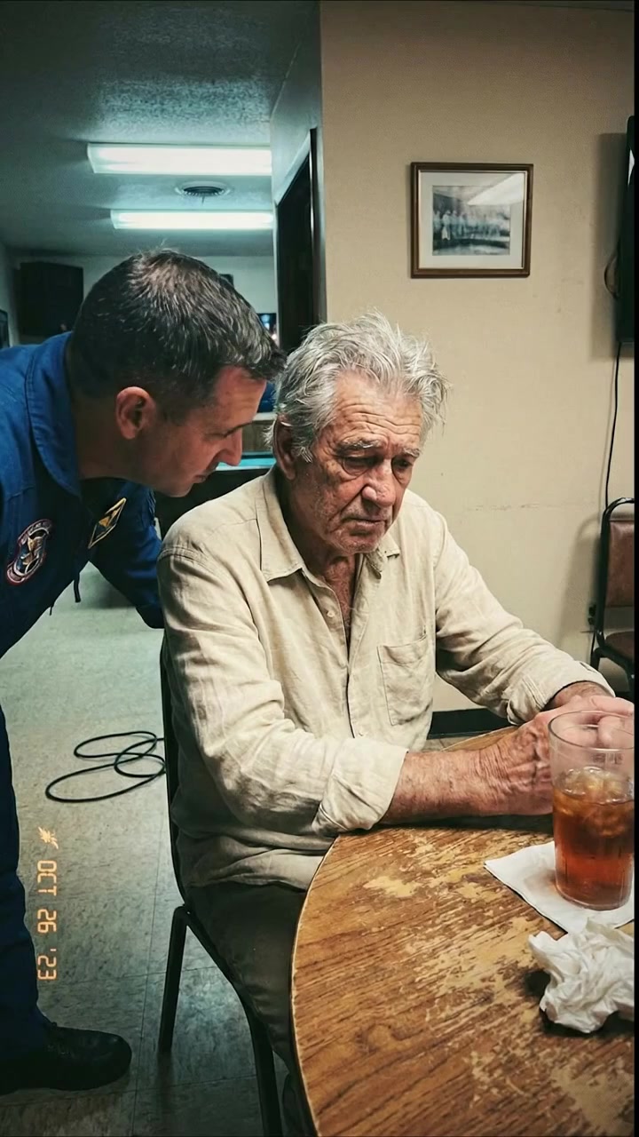 ⚠️ The laughter in the Officer’s Club didn't stop gradually. It was cut ...