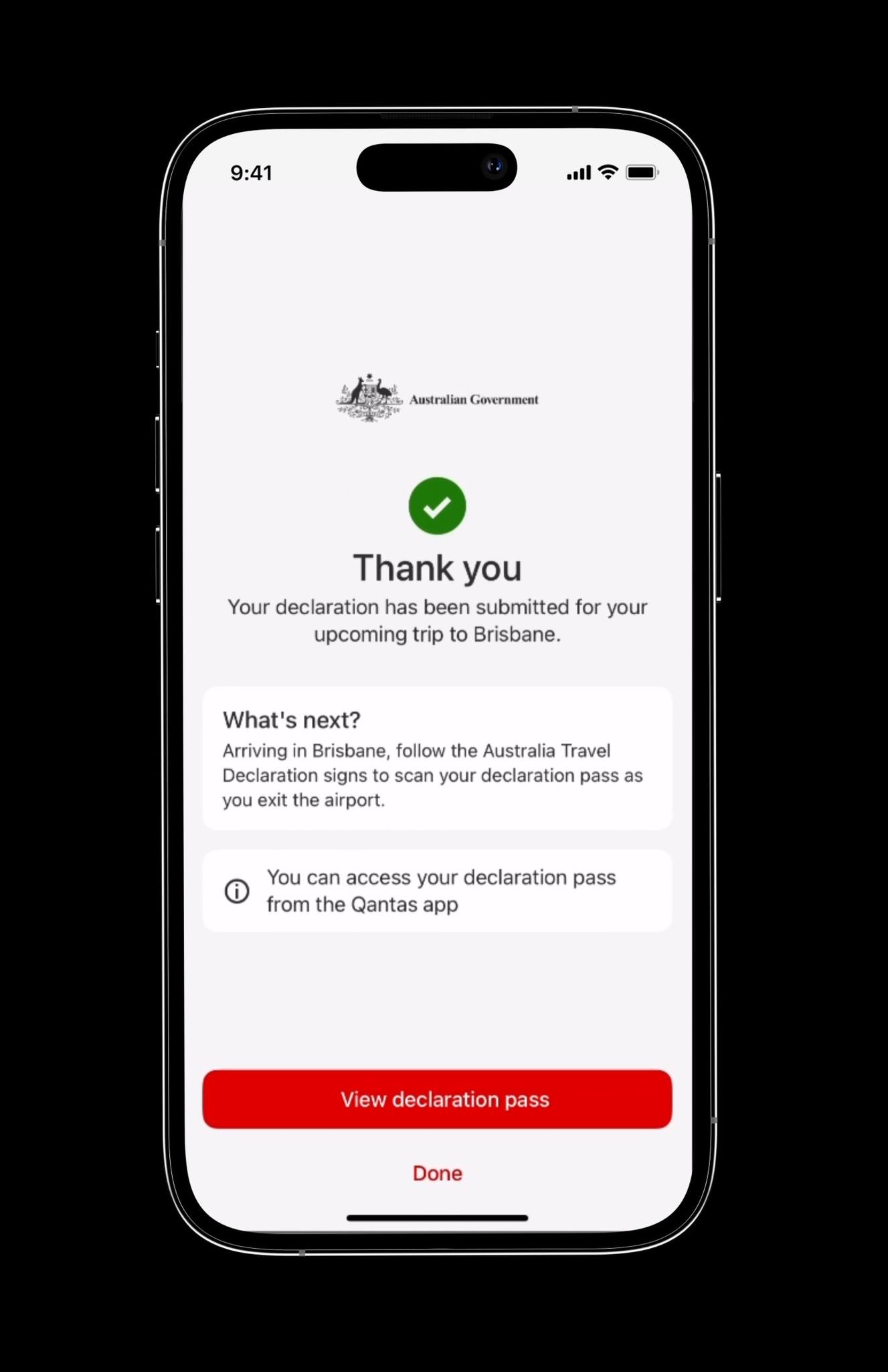 The trial for the new Australian Digital Travel Declaration (ATD) has ...