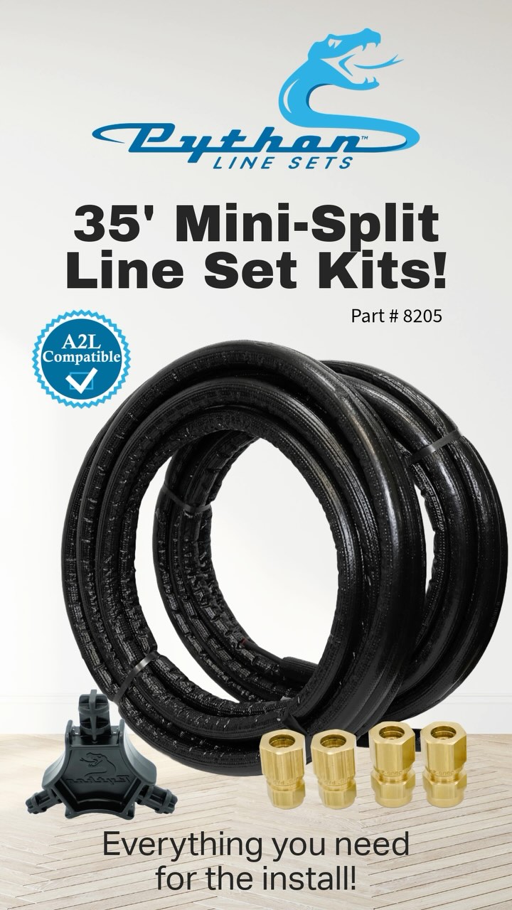 Python Mini-Split Line Sets just got even more flexible. Our 35 ...