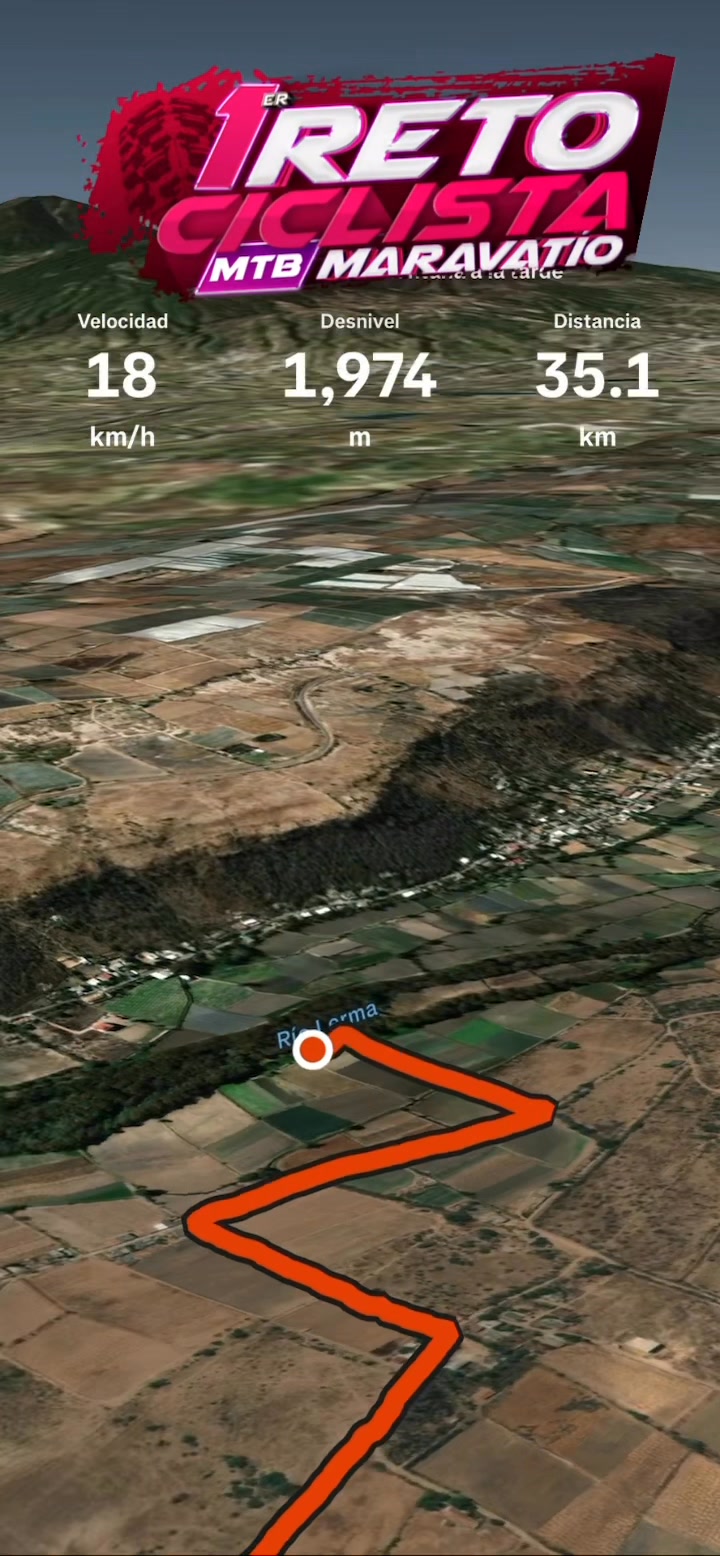 🗺️🚴‍♂️ CONOCE LA RUTA DE 50 KM Te compartimos la ruta oficial de 50 km ...