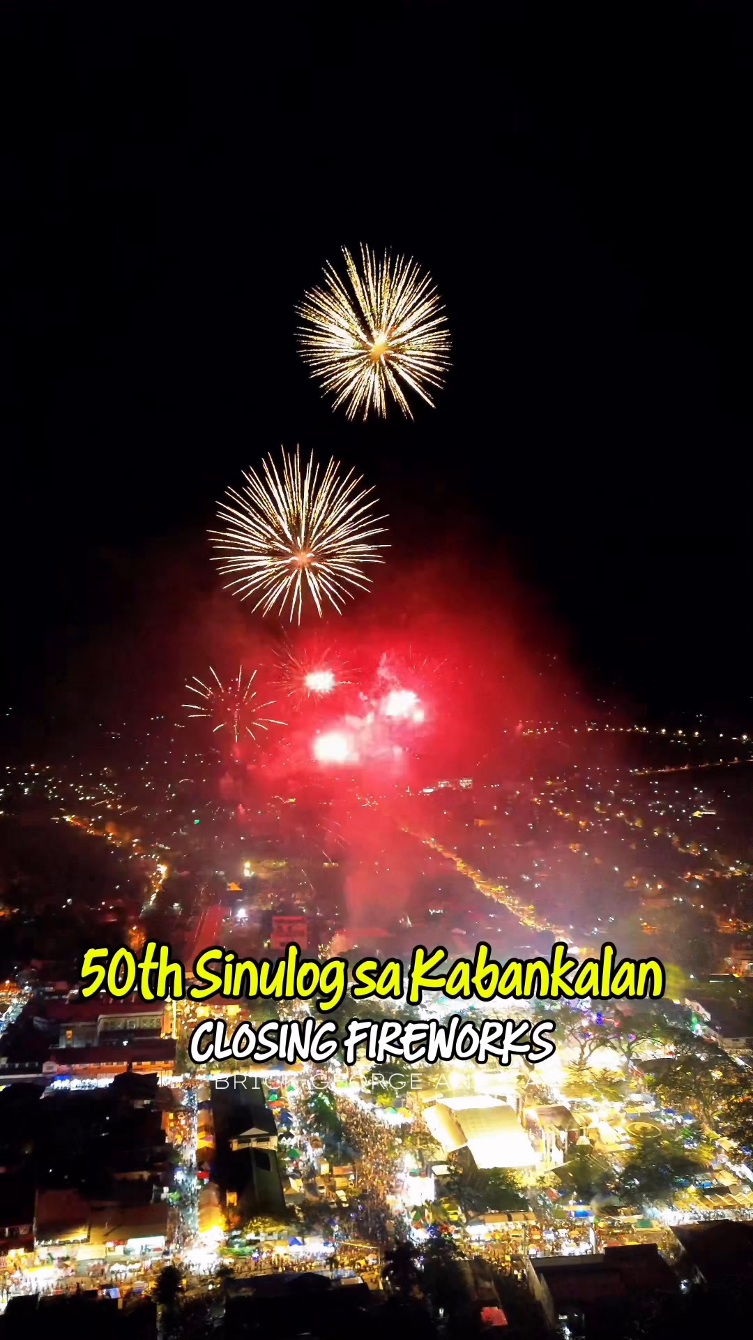 50th Sinulog sa Kabankalan CLOSING FIREWORKS Kabankalan Sinulog ...
