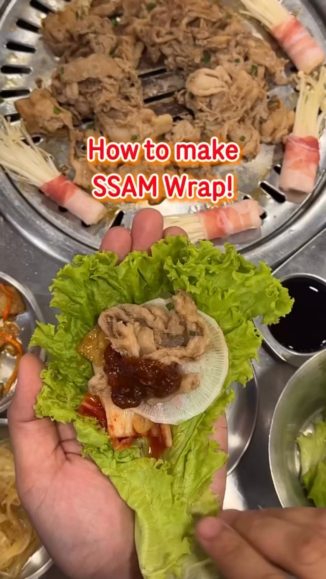 Here’s a tutorial 🥢 on how you can make your own SSAM Wrap when you ...