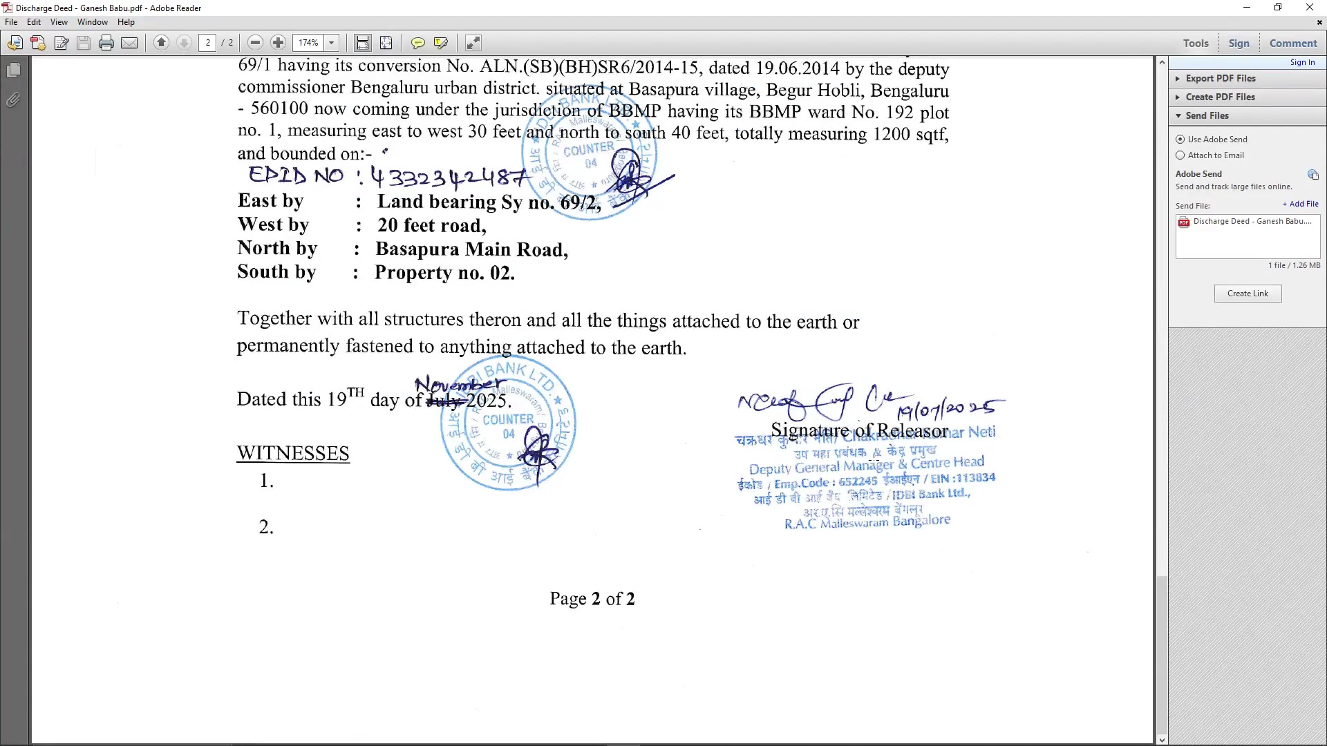 How to Register a Discharge Deed in Karnataka | Step-by-Step Guide ...
