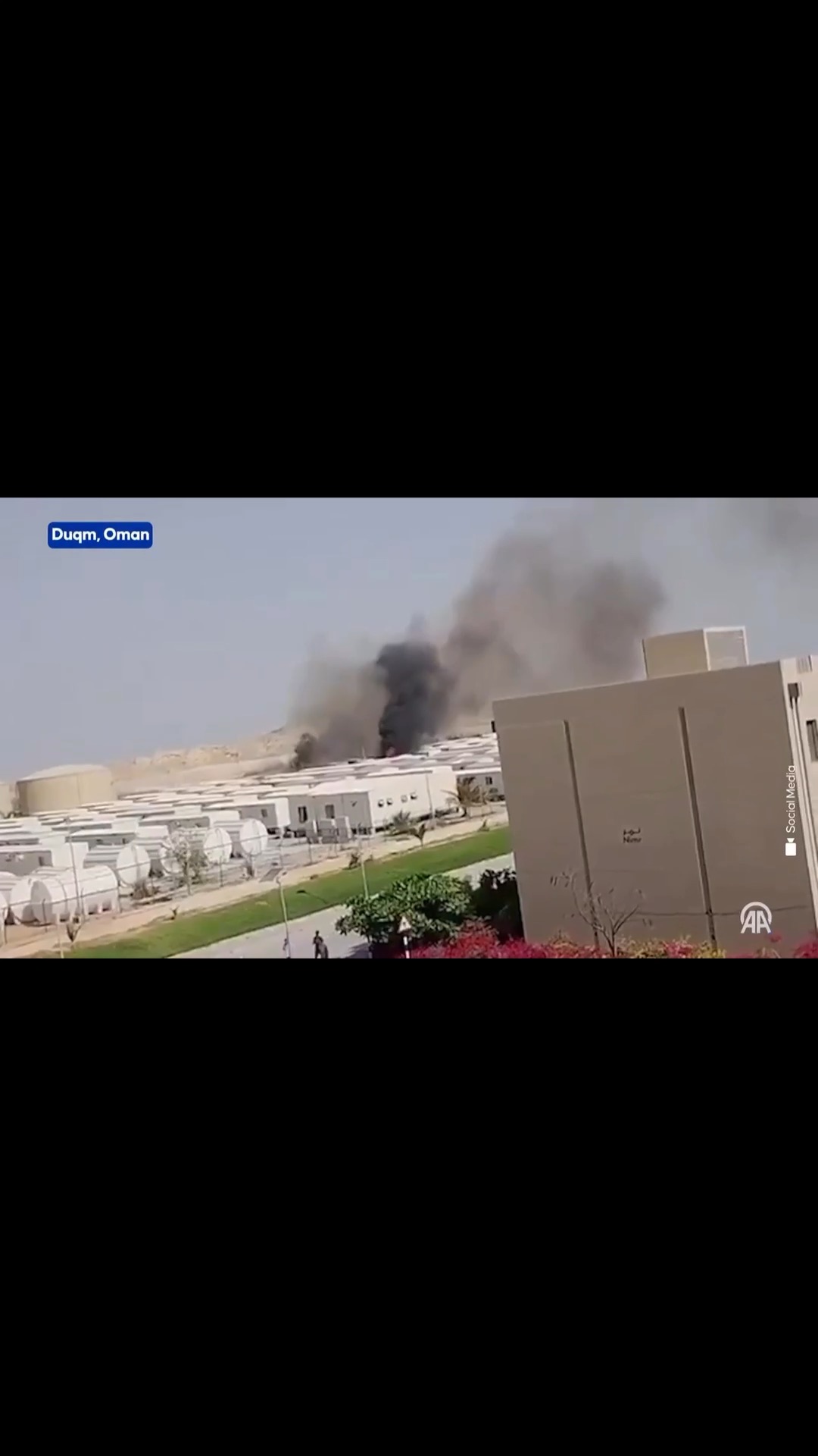 One injured after two drones target Duqm commercial port in Oman ...