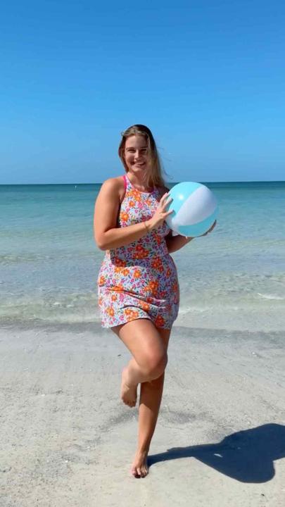 women's pique halter ruffle hem mini swim dress swimsuit When you discover the best under the sun, you don't gatekeep — you pass it on! 🏐 After decades of innovative designs, we KNOW swim. Discover styles that suit your shape, explore our fit guide and long green dress
