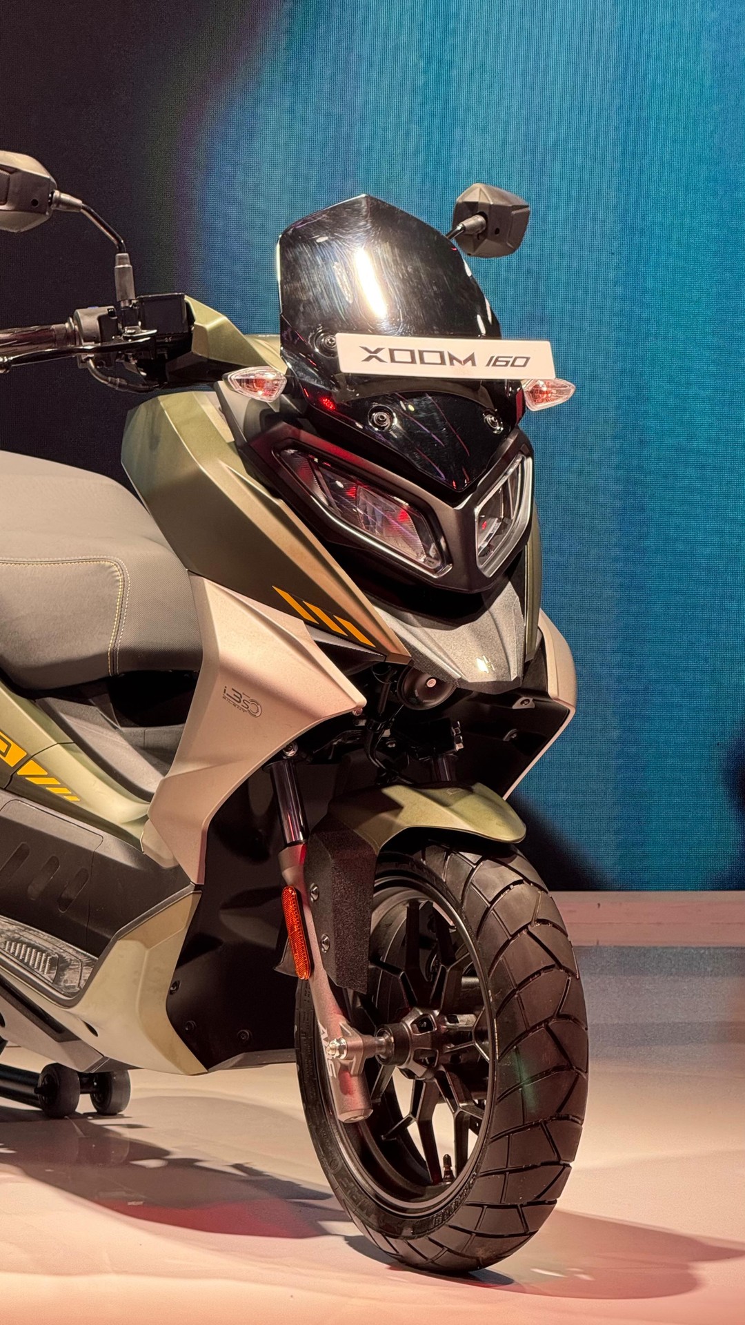 2025 Hero Xoom 125 Xtec ZX Top Model Matte Yellow Colour