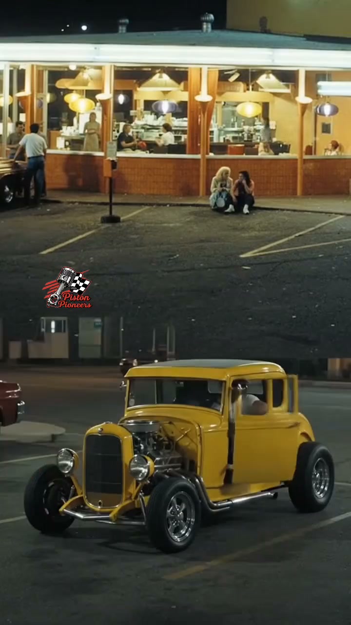 American Graffiti's classic Mels drive-in-diner! The Mel's Drive