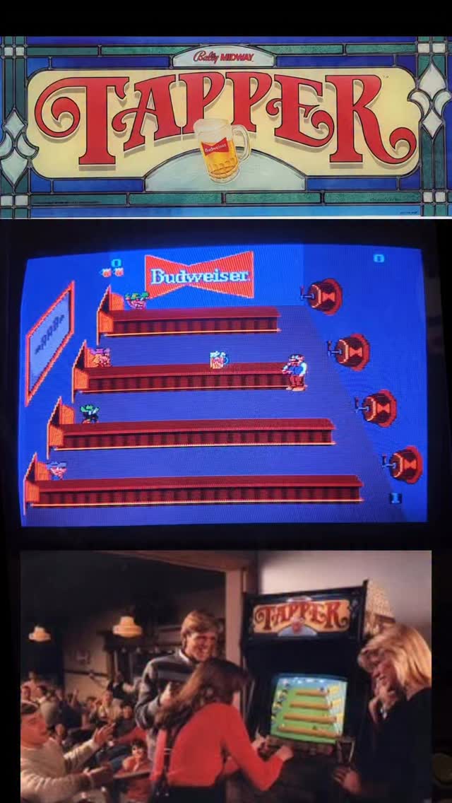 タップ Who Remembers Tapper from 1983? I was 10 years old when I first