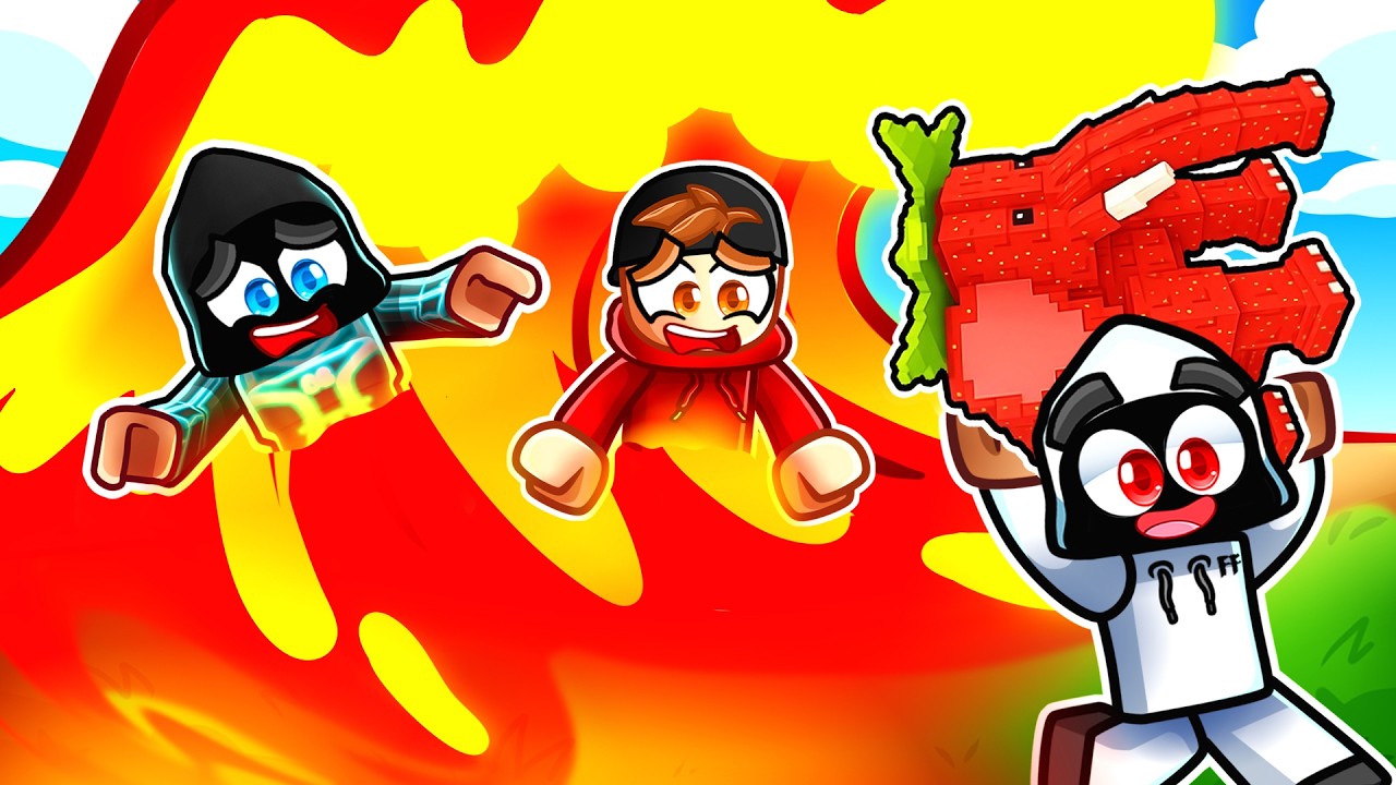 Robros Escape a Lava Tsunami for Brainrots! #roblox | RoBros | Facebook
