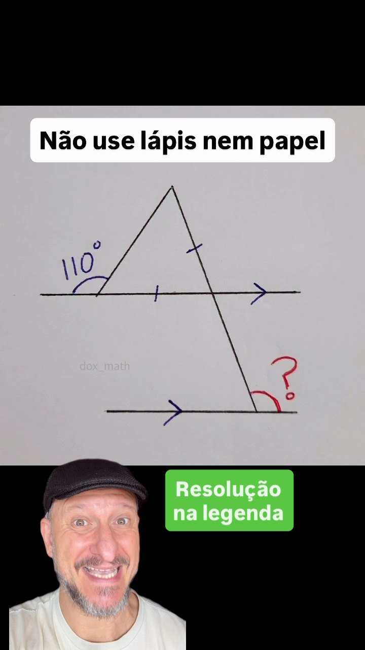 Desafio geométrico que parece simples, mas exige atenção aos detalhes.O ...