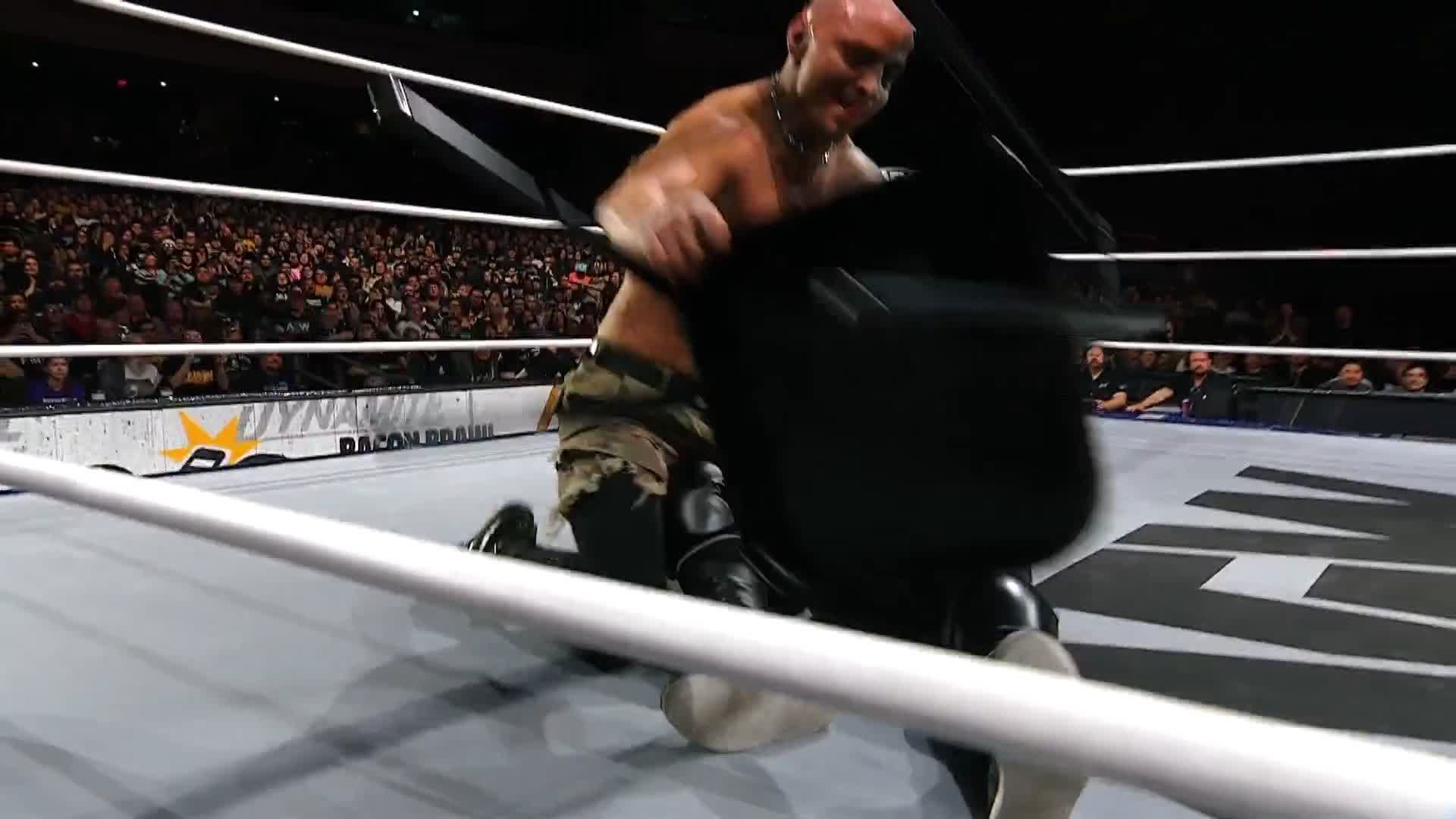 Darby Allin just destroyed PAC's ankle! Watch #AEWDynamite LIVE on TBS ...
