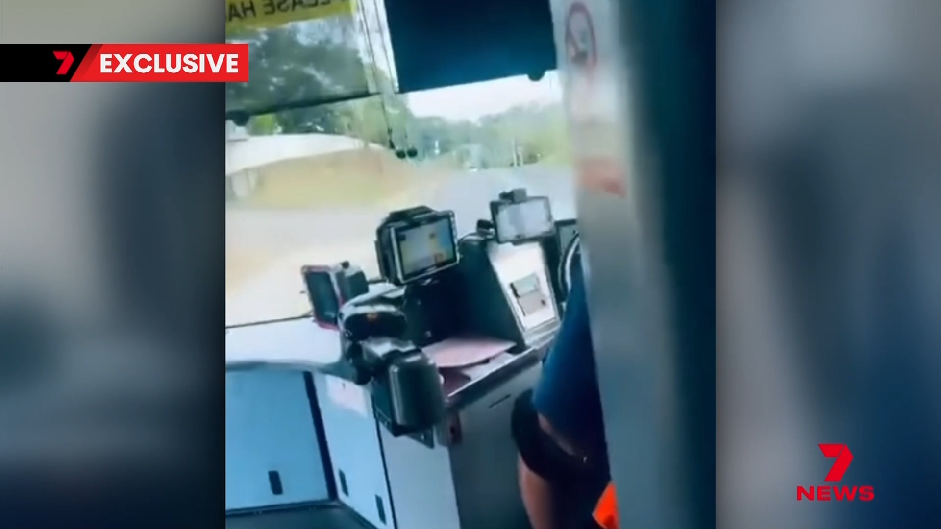 An investigation has been launched after a bus driver failed to stop ...