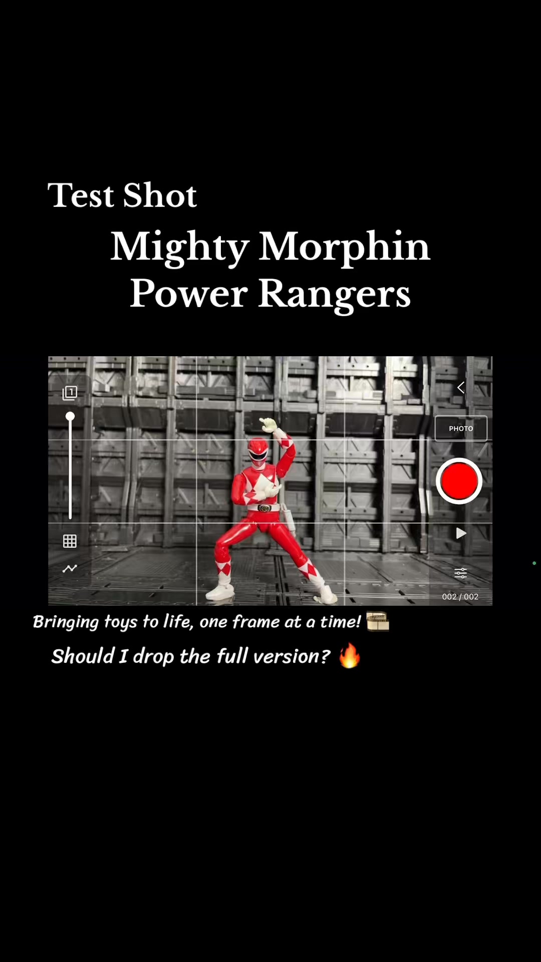 Bringing toys to life, one frame at a time! Mighty Morphin Power ...