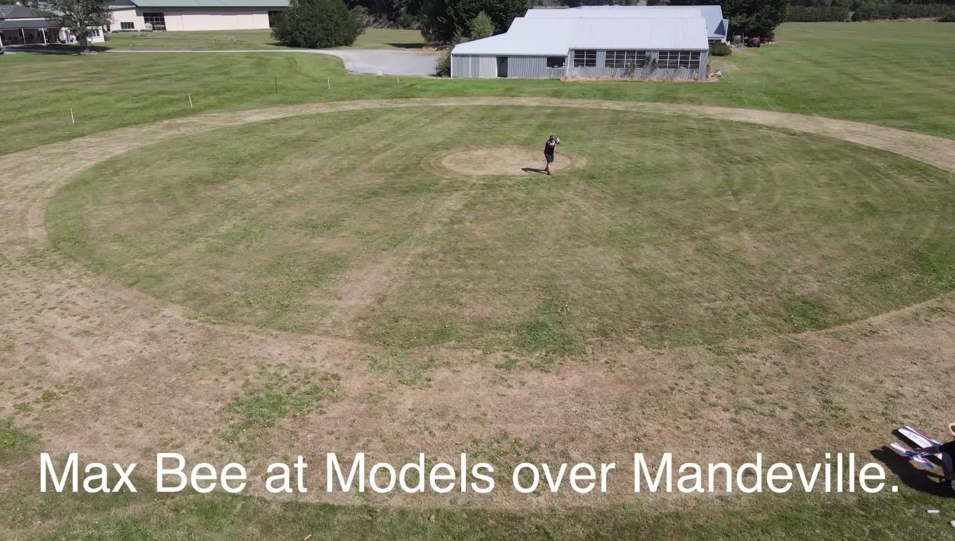 My Max Bee at Models over Mandeville. Thanks Ian for capturing this ...