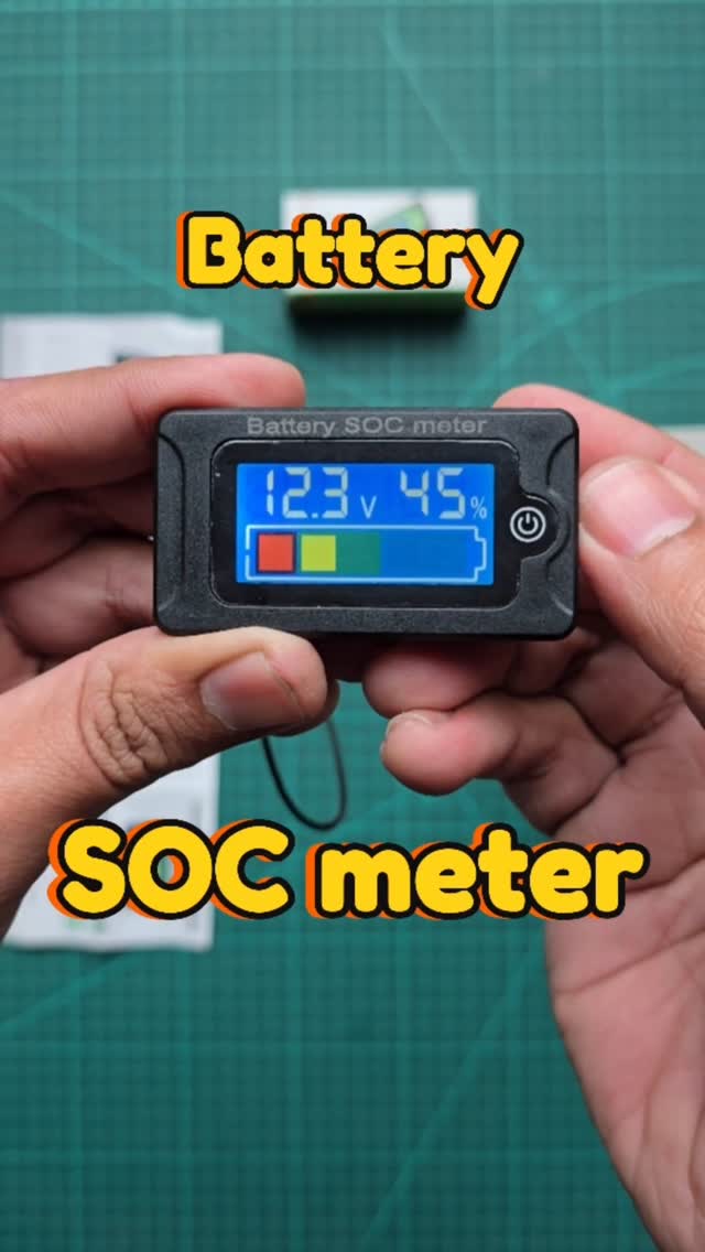 Introducing the SOC Meter for all types and sizes of batteries! 🪫⚡ ...