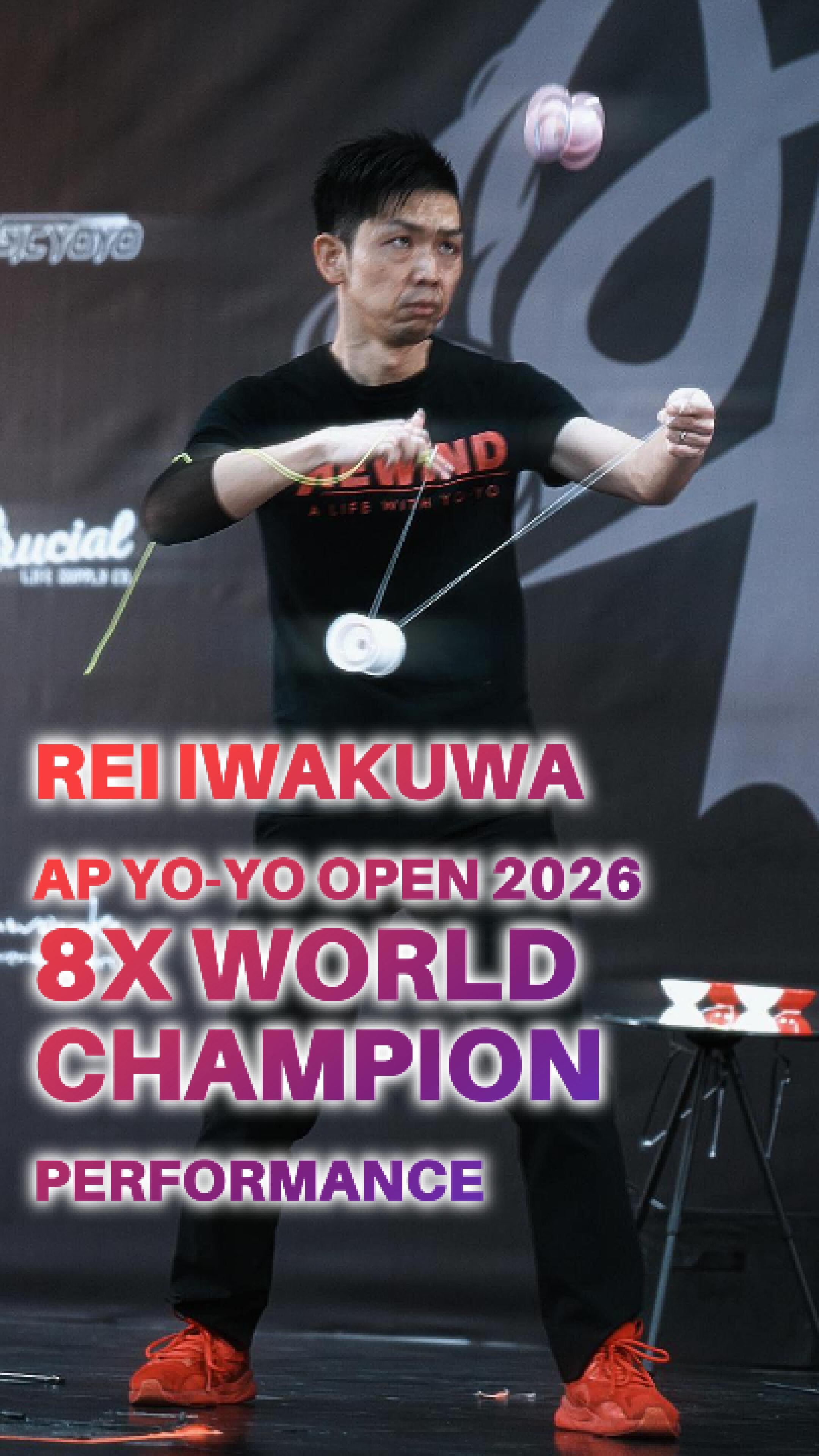 8X WORLD YOYO CHAMPION REI IWAKURA PERFORMANCE AT TAIWAN YOYO