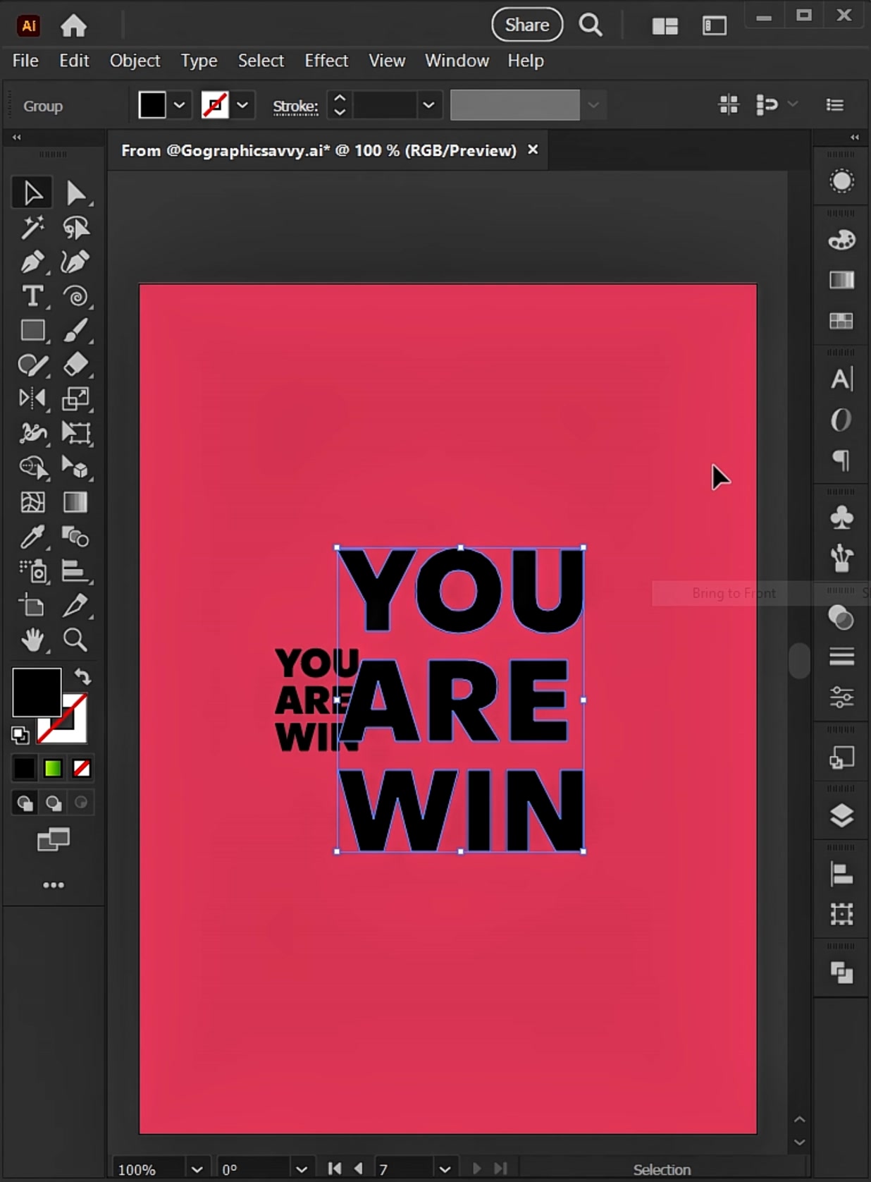 Adobe Illustrator 2026 - Tips for 3D folded shadow typography design 🎨 ...