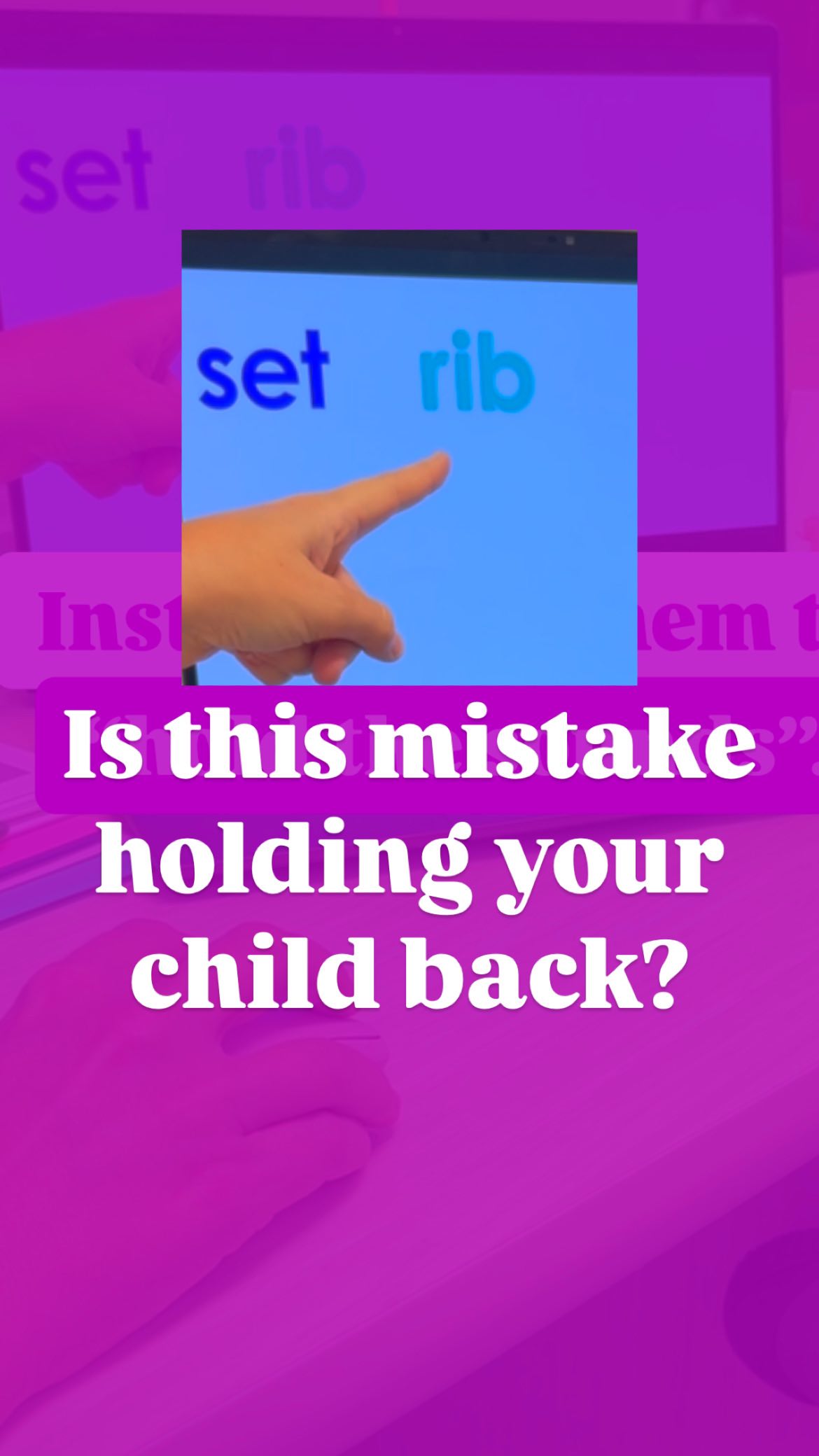 Hit SAVE so you don’t lose this strategy! 💜 If a child is trying to ...