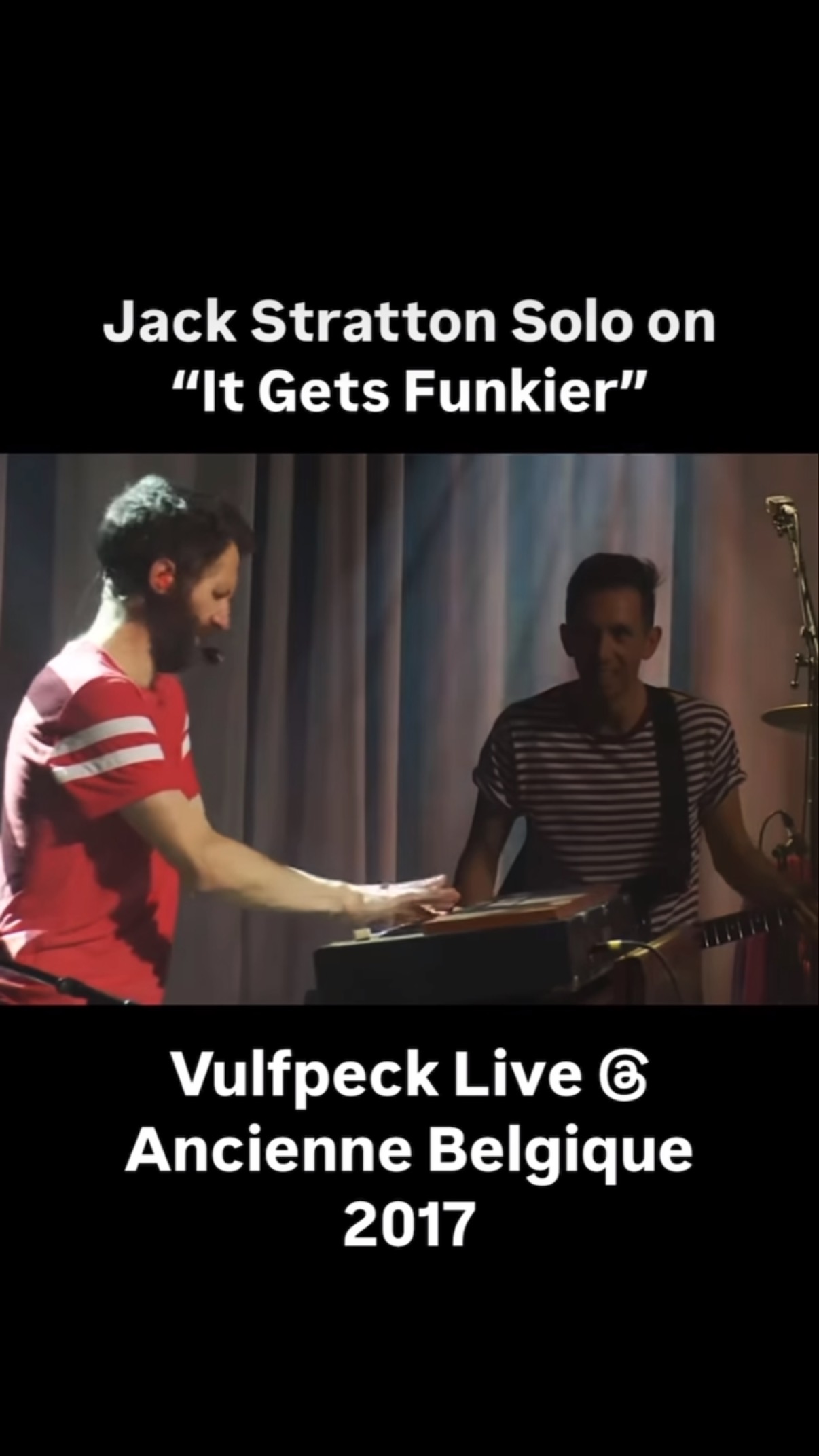 Day 181: “It Gets Funkier” -Vulfpeck Stratton Saturday It does get ...