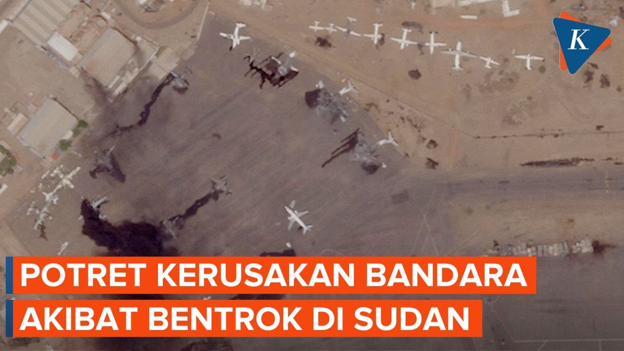 3 Bandara Rusak Akibat Bentrokan Paramiliter dan Militer Sudan | Inilah ...