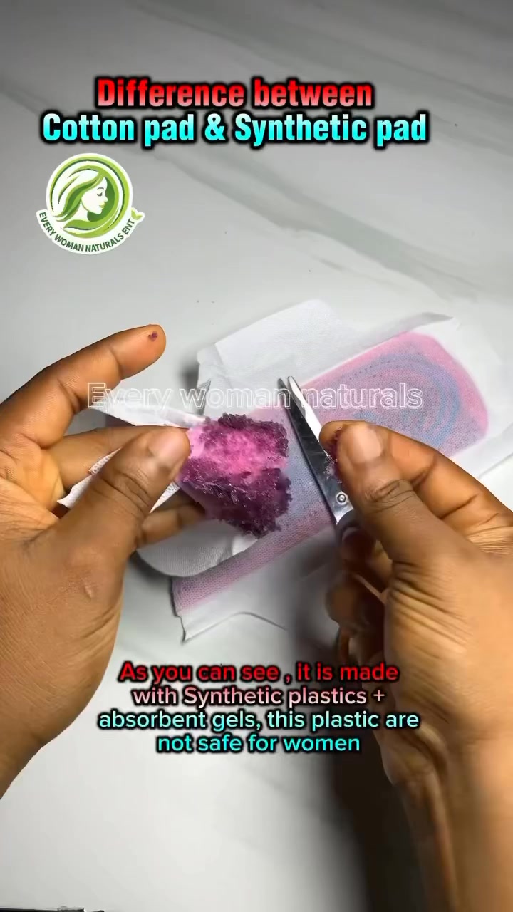 Synthetic menstrual pad | EVERY WOMAN | Facebook