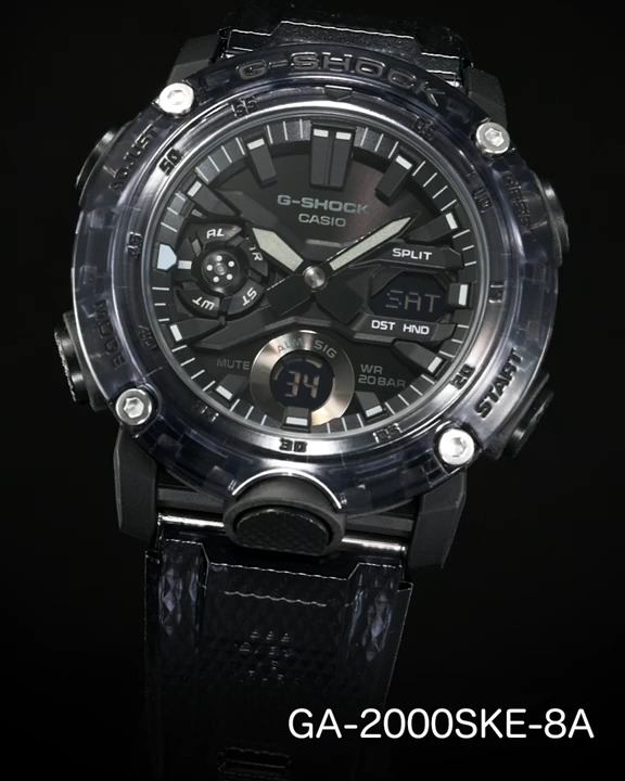 TRANSPARENT PACK Series timepieces are created using semi