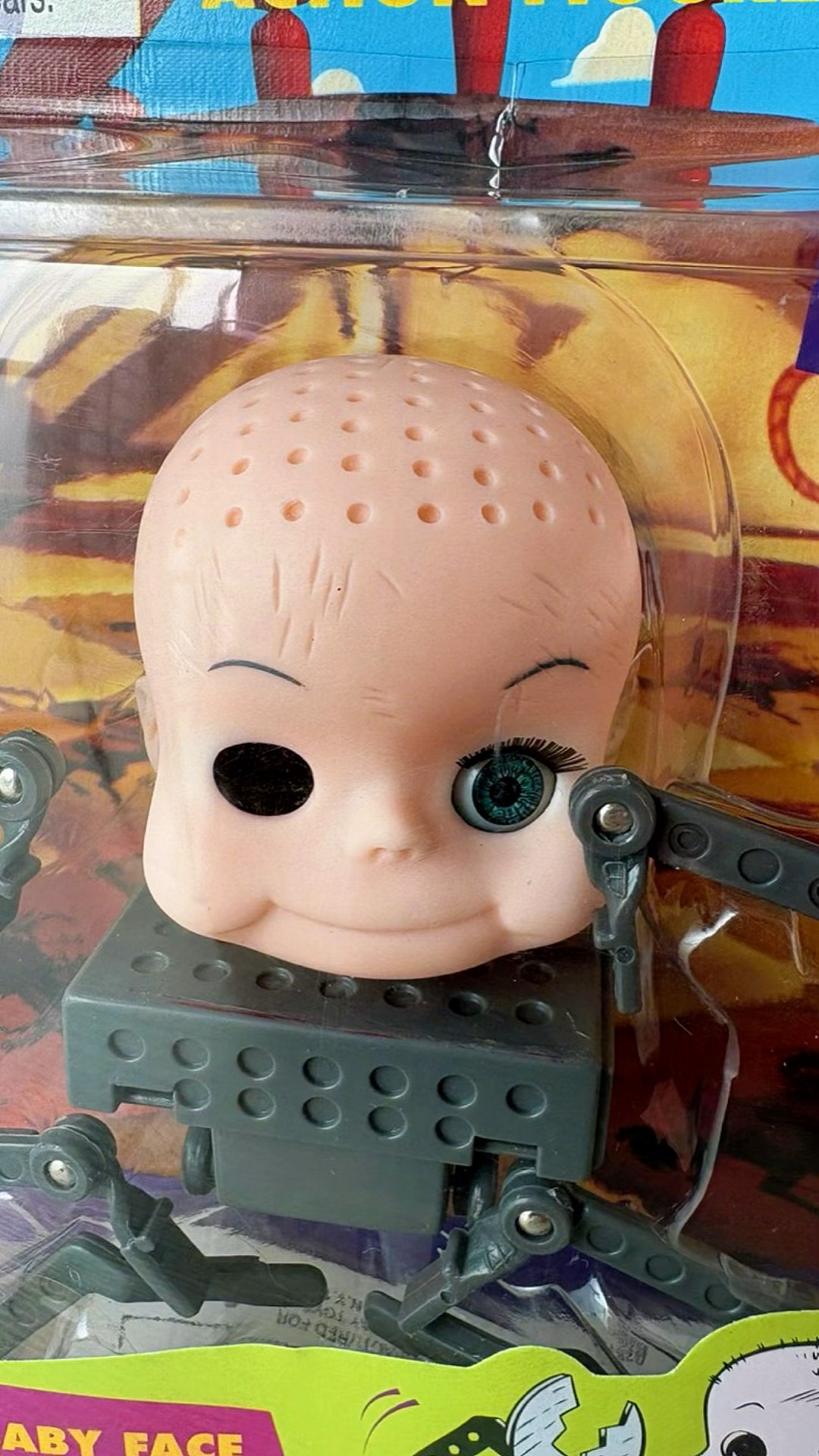 Toy Story baby face figura rara. #perutoys80s #toystory #babyface