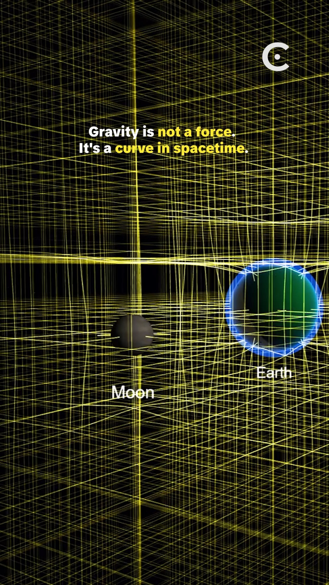 Cosmoknowledge - Gravity is not a force. It's a curve in... | Facebook
