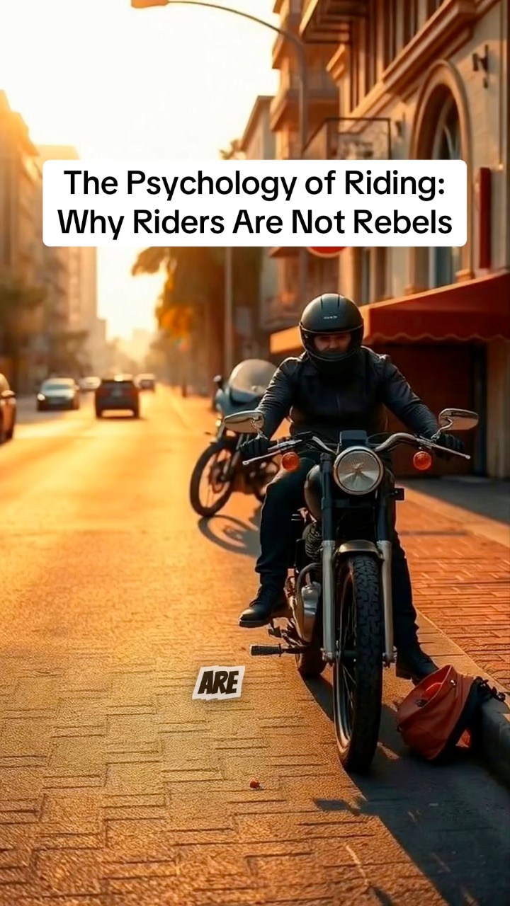 The Psychology of Riding: Why Riders Are Not Rebels. Psychology shows ...