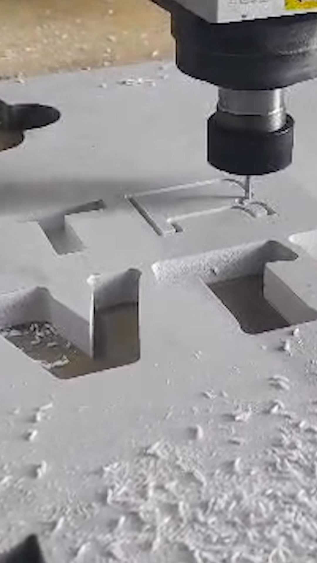 Clean routing with the Mastika A2-2030 CNC Router Machine inner and ...
