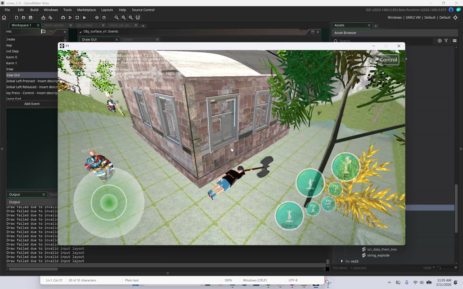 -Dự định làm bước tiếp theo, video chia sẽ hậu trường làm game, thích ...