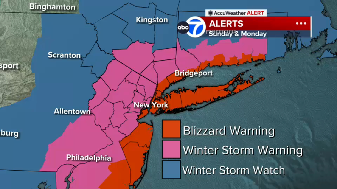 The National Weather Service has issued blizzard and winter storm ...