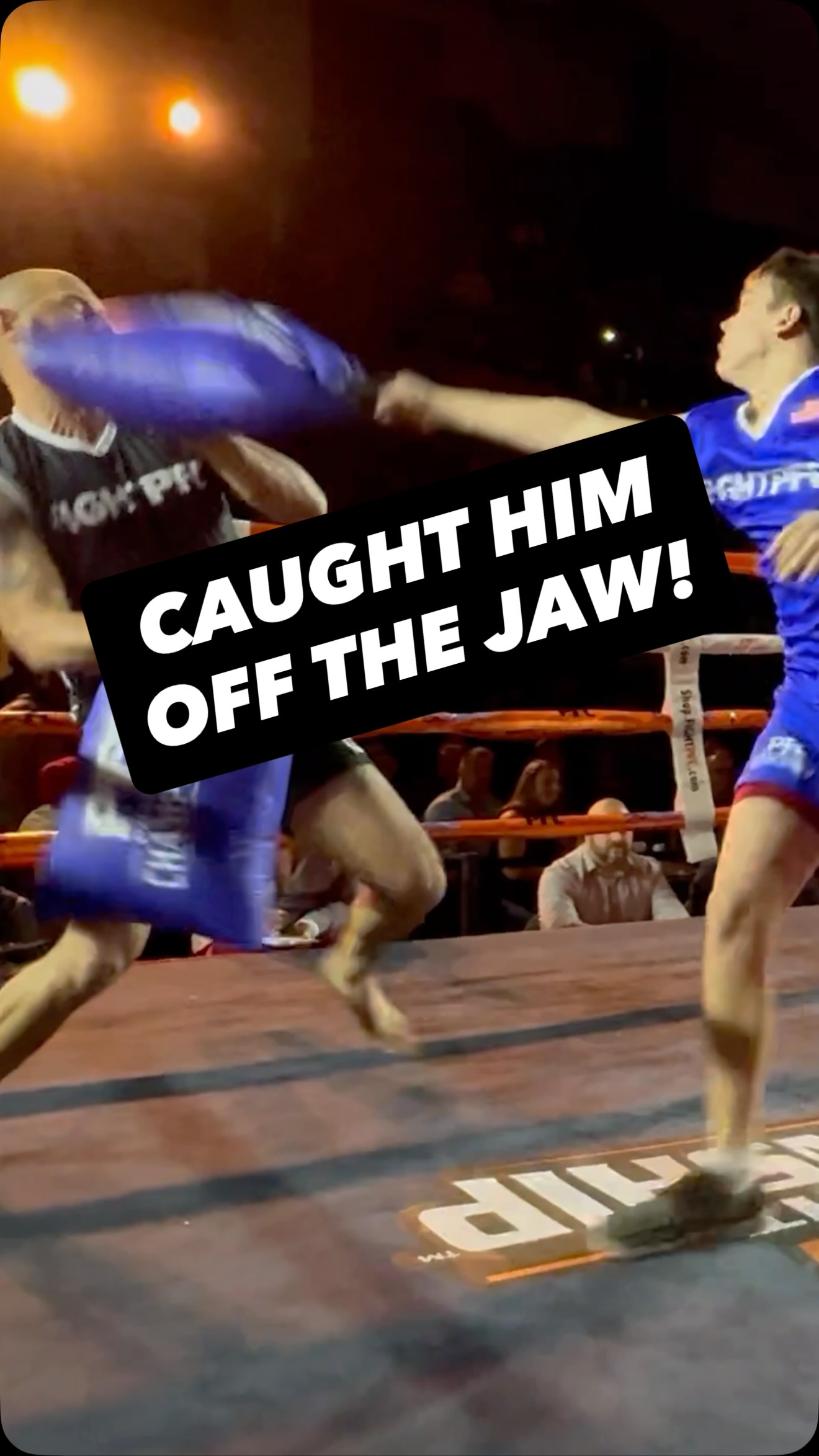Brayden @bmoney0021 Helms caught Justin @j6_kicks Lawrence right off ...