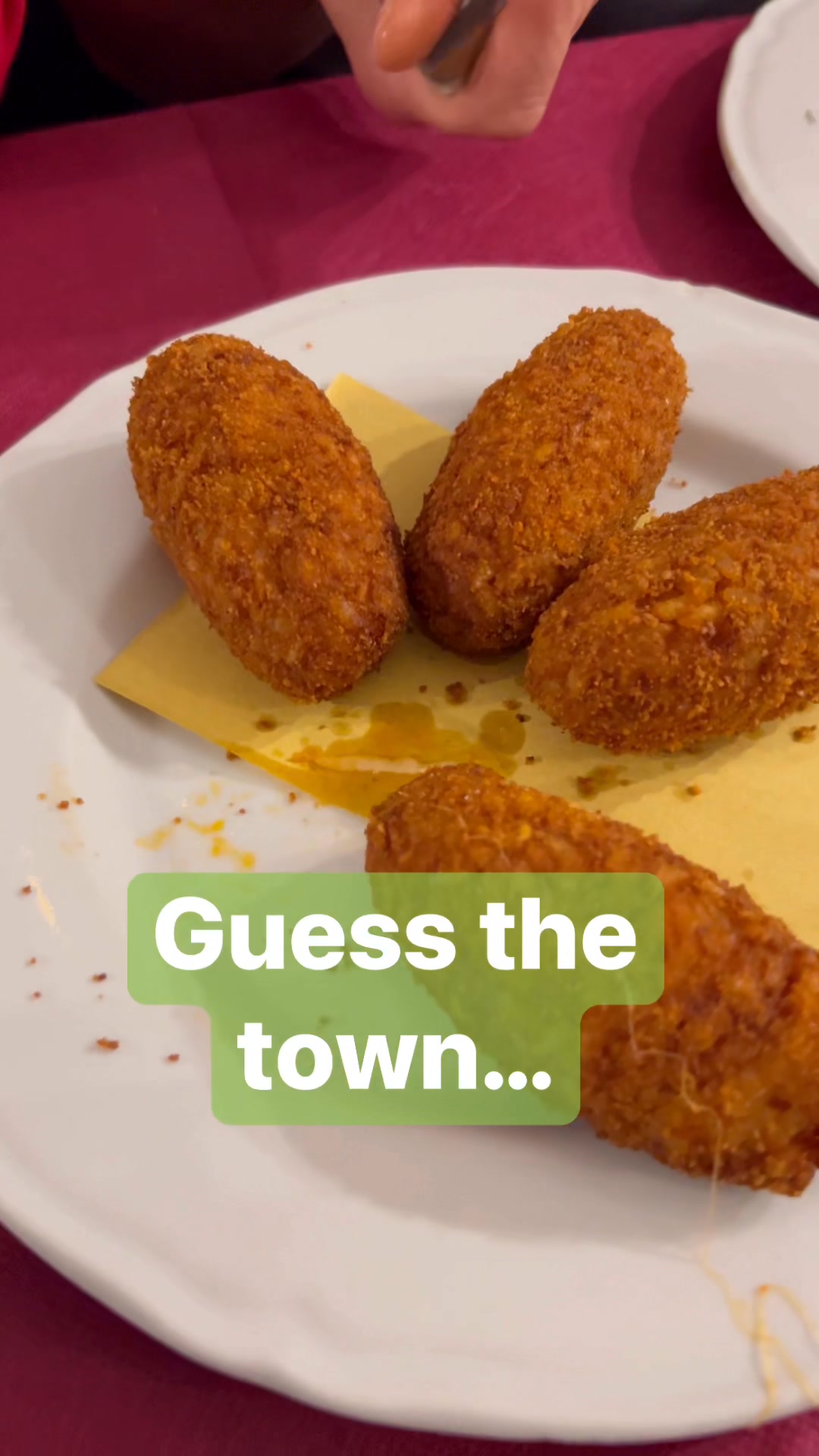 Guess the town… #suppli #ArtichokeHearts #carciofi #italianstyle # ...