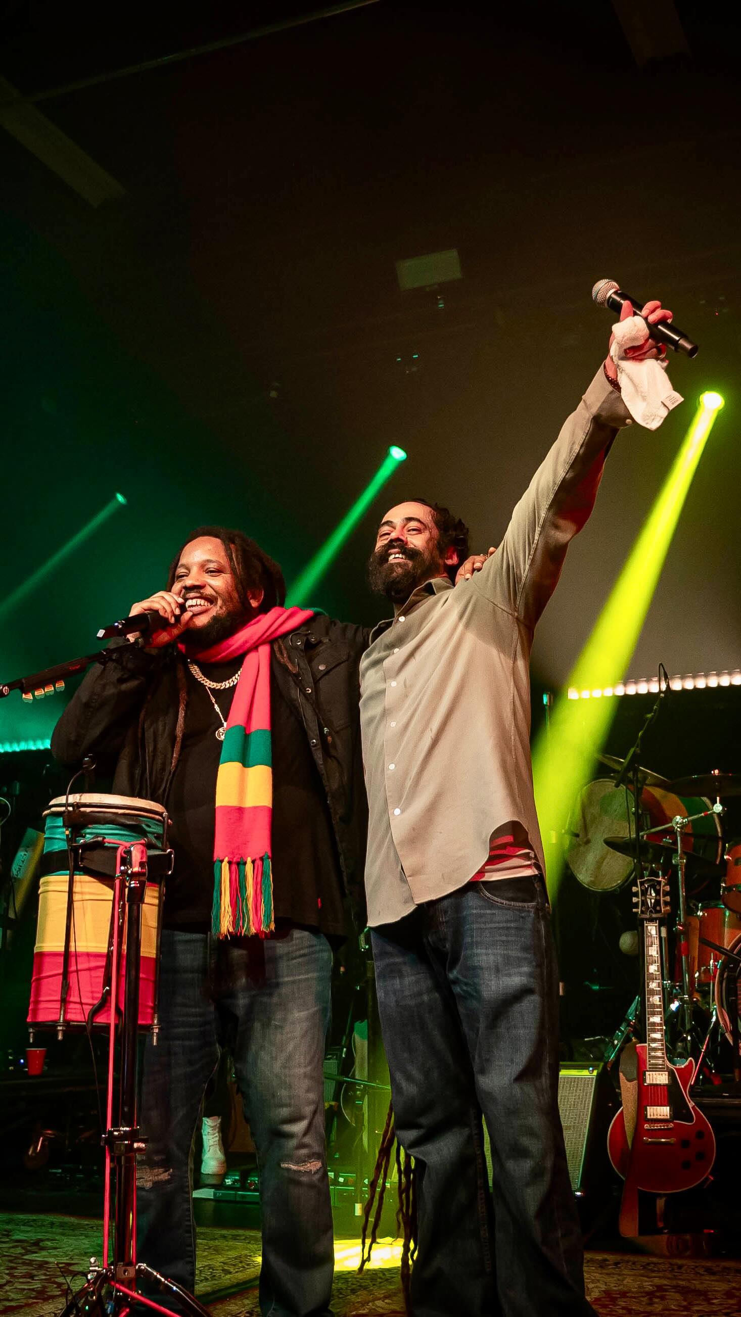 We are soldiers in Jah Army 💚💛❤️ Stephen Marley x Damian