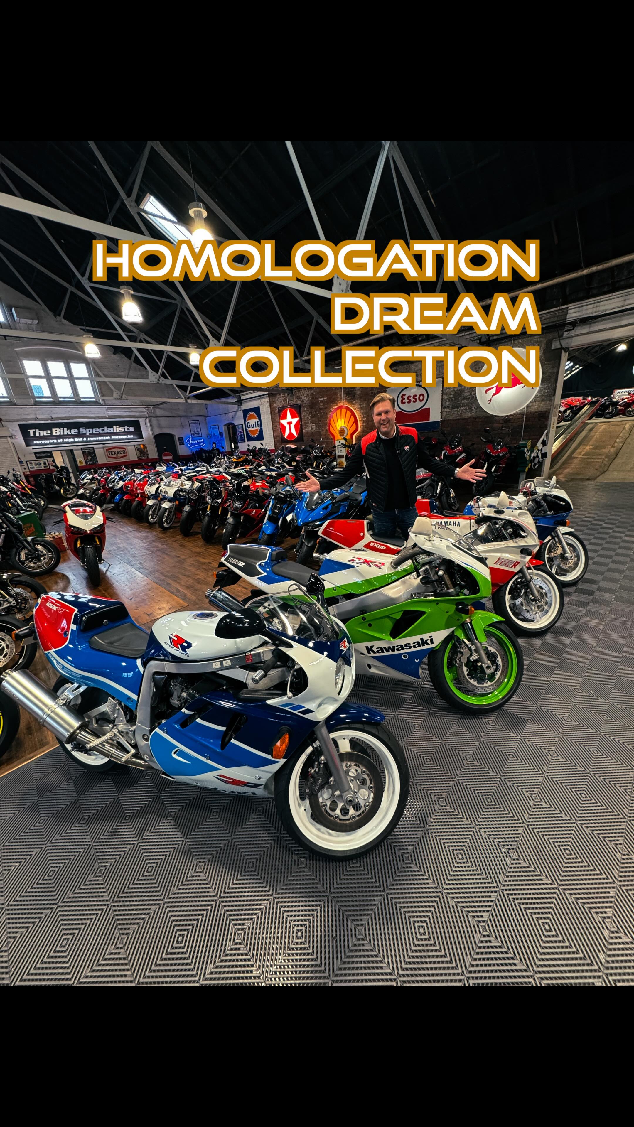 One of only 54 homologation superbikes!