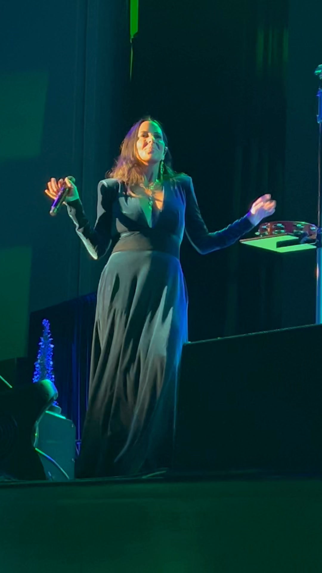 Video 7: Enjoyed the Sara Evans Christmas and Country music concert at Brown County Music Center on Thursday night, December 18, 2025! She puts on a wonderful ahow. Got front row seat on the day of 