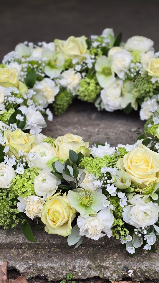 A dear family member passed away, 99 years old. He loved flowers ...