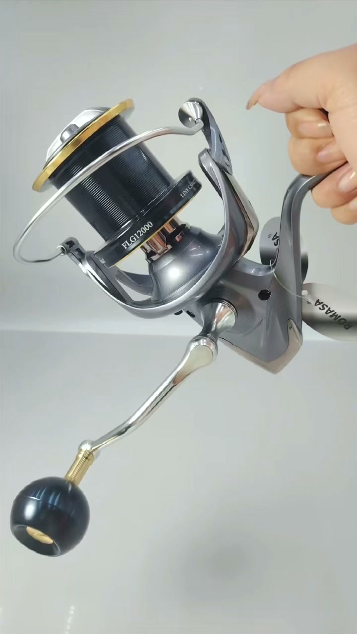 deep sea fishing rod combos Dr.Fish Surf Spinning and Reel Combo Saltwater Fishing Gear 12ft Surf Rod 10000 Spinning Reel Offshore Ocean Equipment Set : Sports & Outdoors aluminum gimbal with cap fisherman-gift CHOOSE LENGTH:150' Daiwa Bw2 Bait Reel