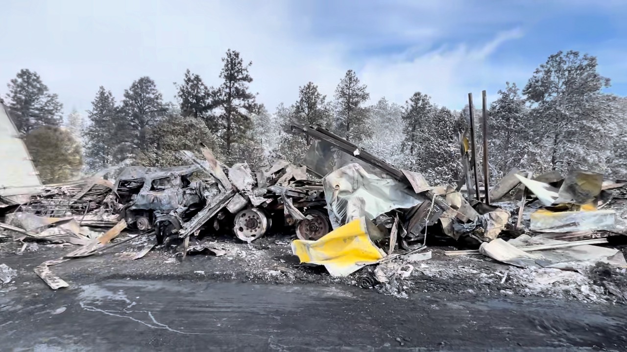 ** Update: March 16, 2025 ** The collision involved a total of 22 ...