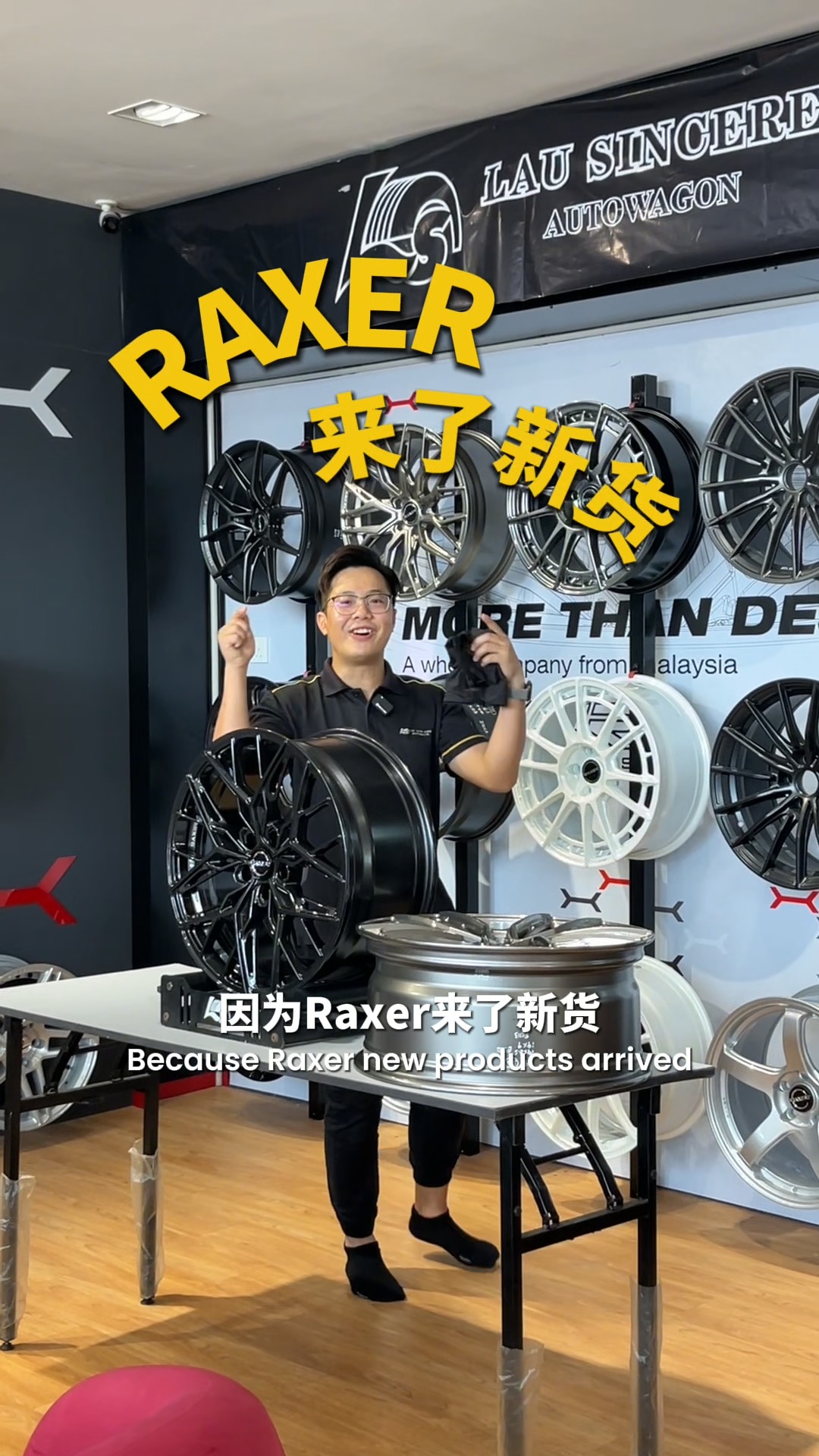 🛞🔥 Raxer Sport Rim — New Stock Arrived! 3 brand-new designs are now in ...