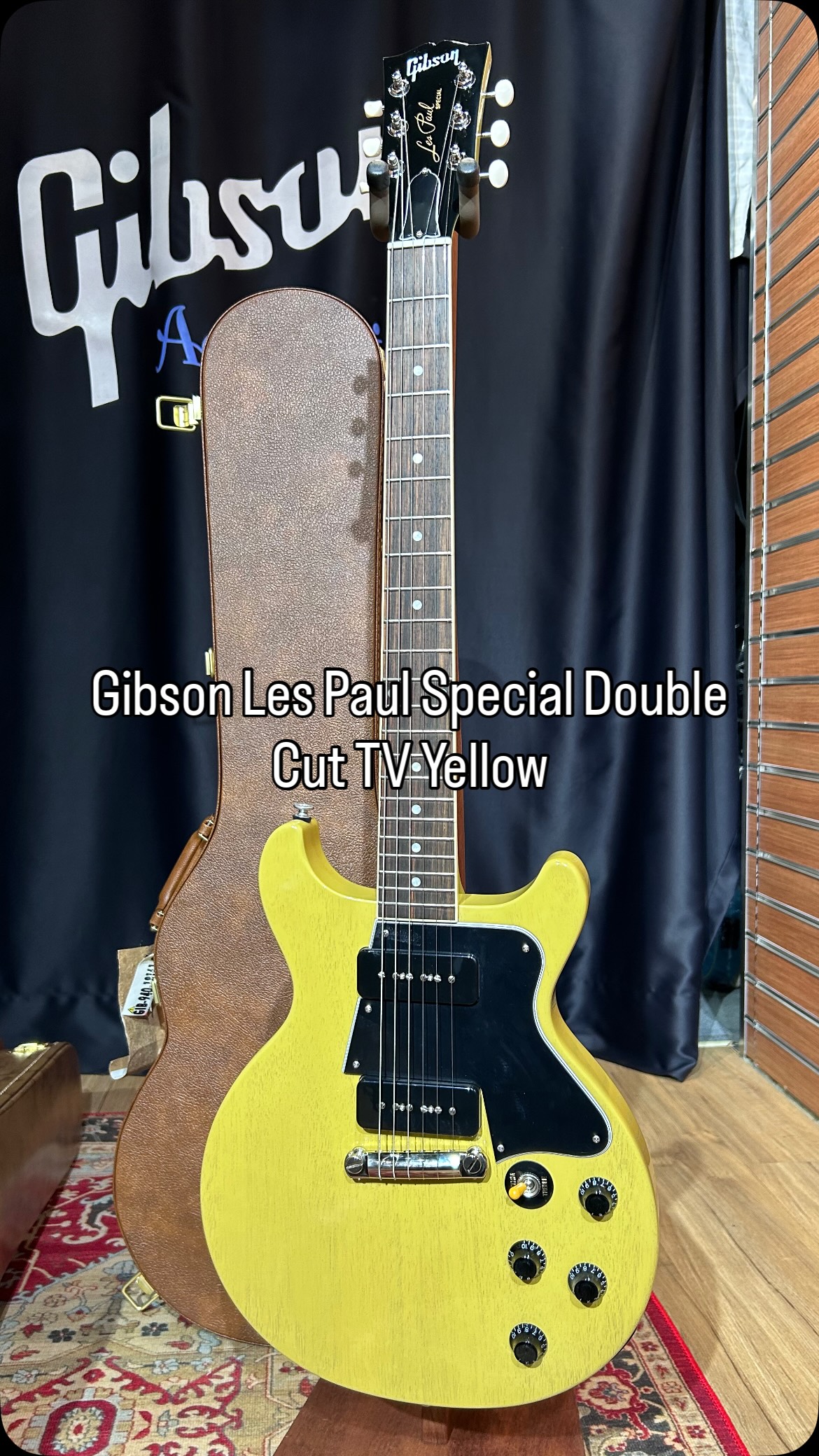 經典「黃色風暴」席捲！ #Gibson #LesPaul Special Double Cut TV