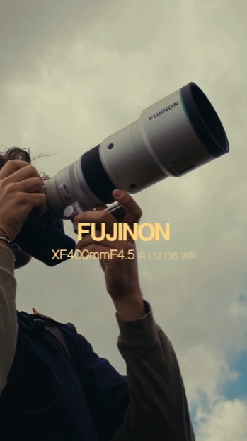 新製品レンズをご紹介！】 本日発売開始の「XF400mmF4.5 R LM OIS WR