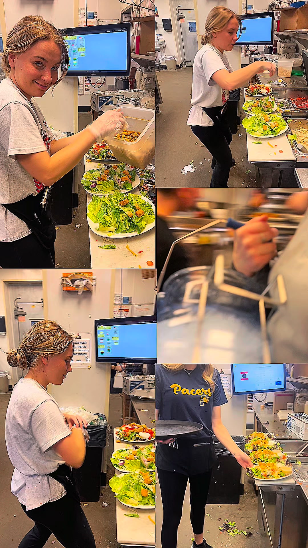 Behind the scenes of a full shift 🎬 The plates, the pours, the hustle ...