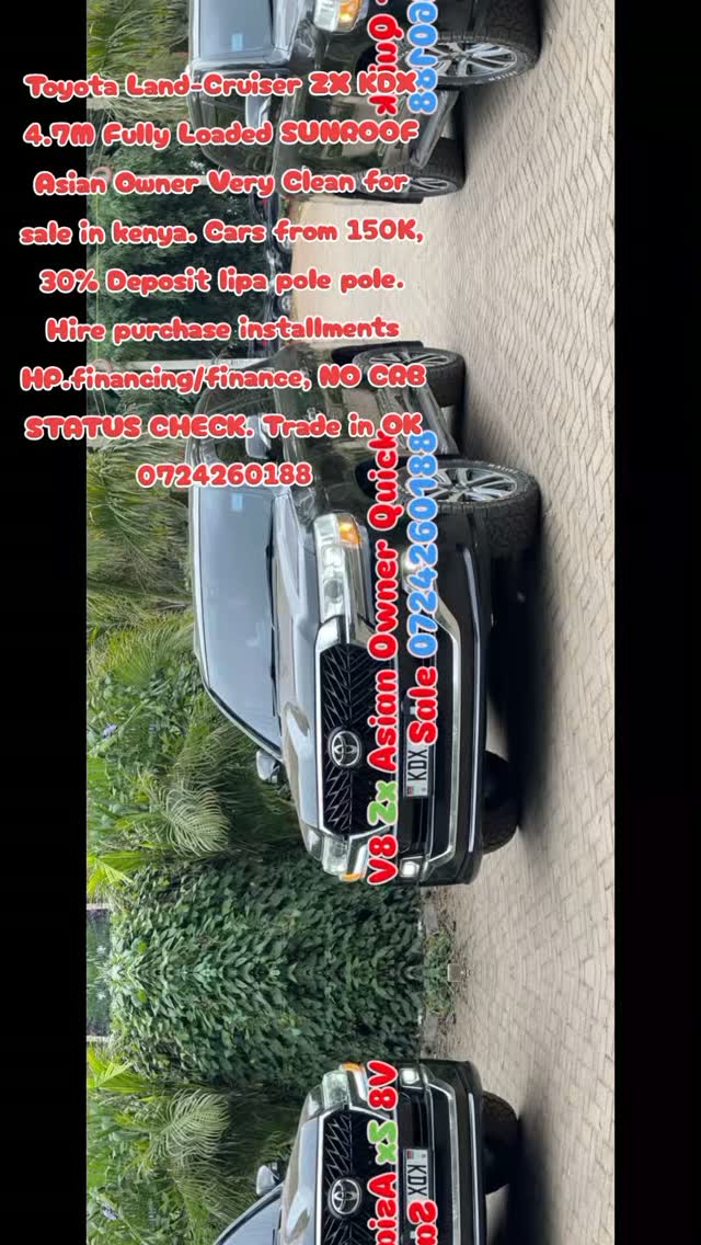 Toyota Land-Cruiser ZX KDX 4.7M Fully Loaded SUNROOF Asian Owner