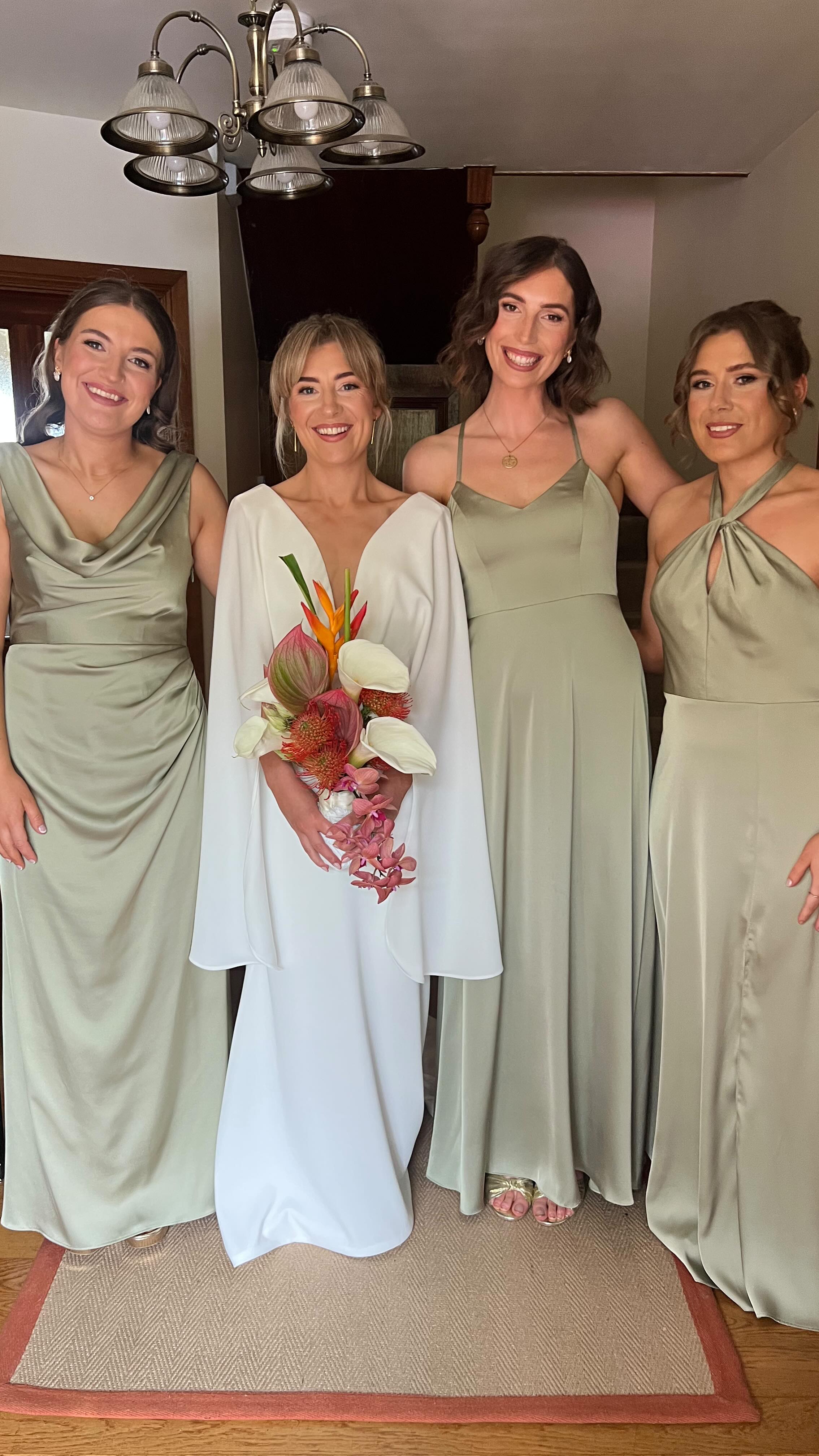 bridesmaid dresses derry northern ireland Brigid 🤍 | Make-up by Rachael Coachella Crochet Mini Mesh Dress, Size:XL 14
