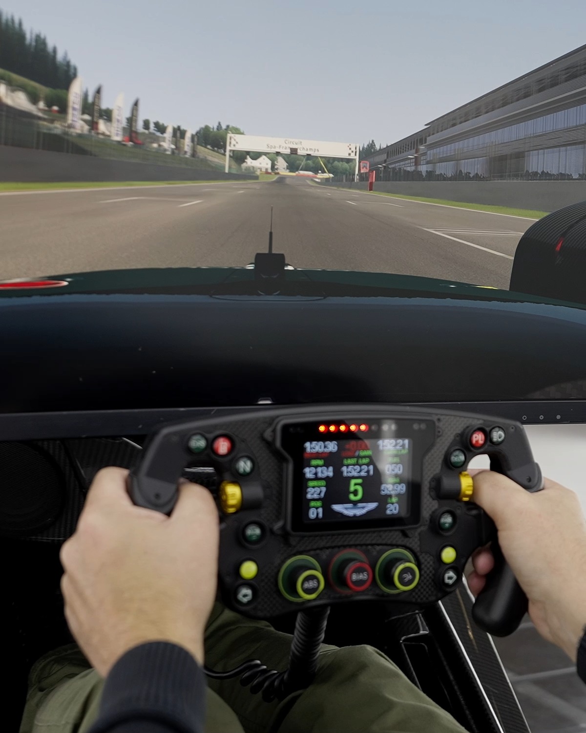 AMR-C01. The only home racing simulator designed by Aston Martin. Aston ...